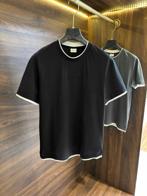 Brioni Men's Custom Fit Short Sleeve Crew Neck T-Shirt - Soft & Breathable