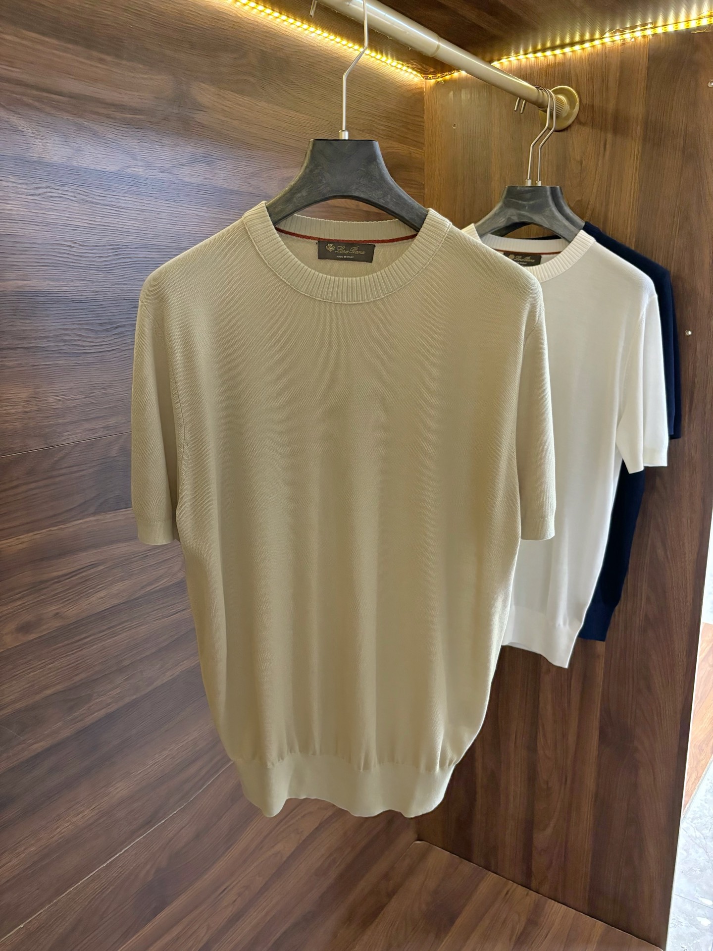 Camiseta Polo de Manga Corta de Seda de Morera para Hombre ZILIMARK LP