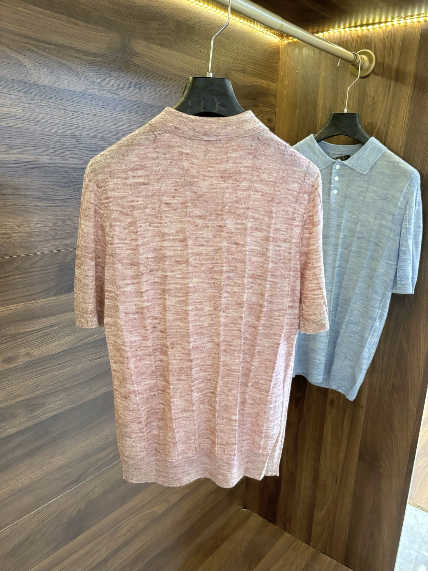 New#🟥lP🆕 老钱！男士万元级质感POLO衫 特定甄选优质53%亚麻47%桑蚕丝精纺纱线立体纹理翻领