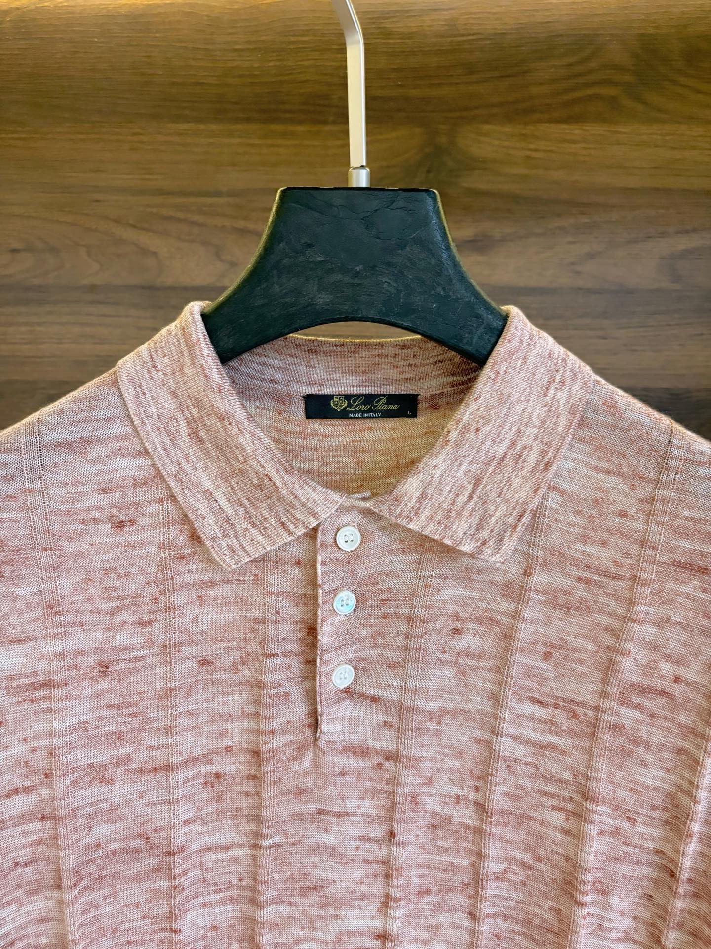 New#🟥lP🆕 老钱！男士万元级质感POLO衫 特定甄选优质53%亚麻47%桑蚕丝精纺纱线立体纹理翻领