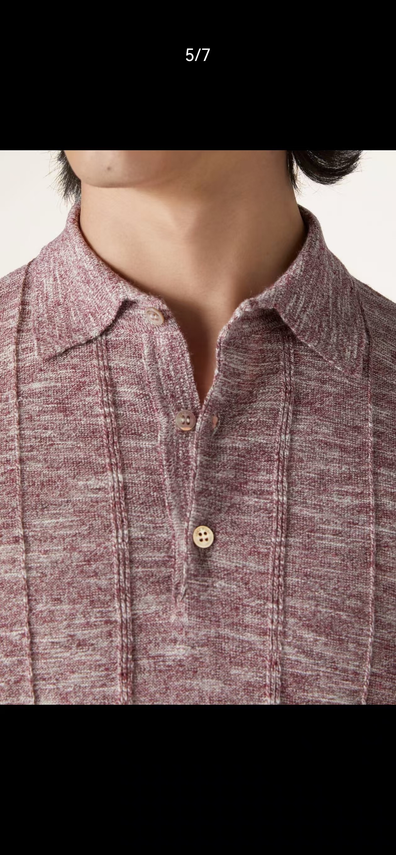 New#🟥lP🆕 老钱！男士万元级质感POLO衫 特定甄选优质53%亚麻47%桑蚕丝精纺纱线立体纹理翻领