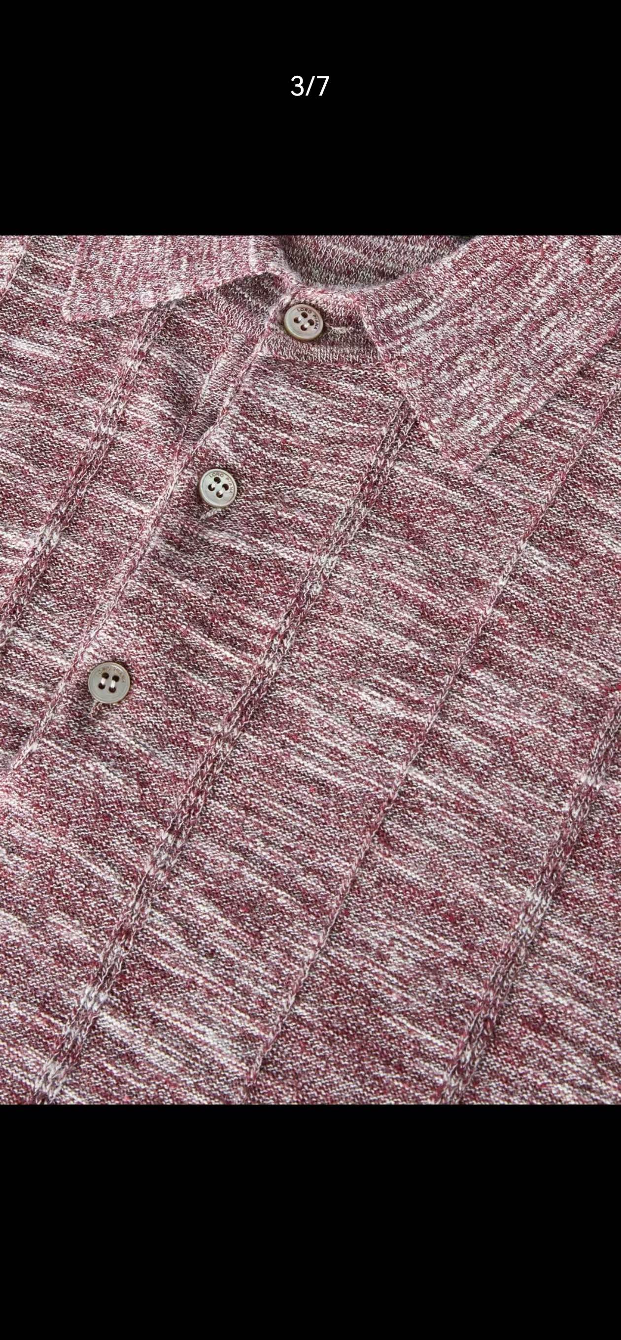 New#🟥lP🆕 老钱！男士万元级质感POLO衫 特定甄选优质53%亚麻47%桑蚕丝精纺纱线立体纹理翻领