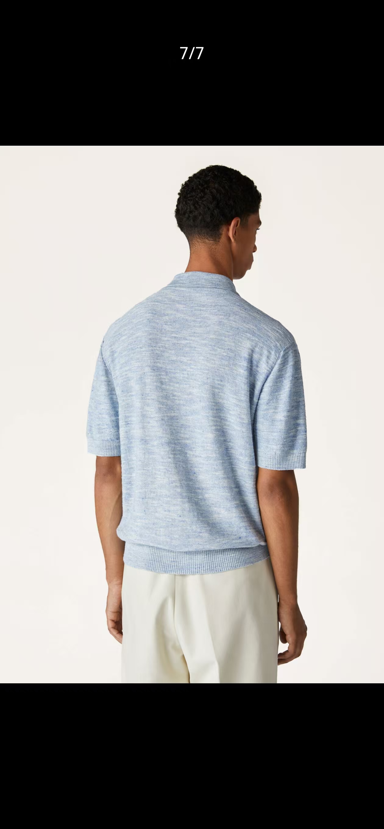 New#🟥lP🆕 老钱！男士万元级质感POLO衫 特定甄选优质53%亚麻47%桑蚕丝精纺纱线立体纹理翻领