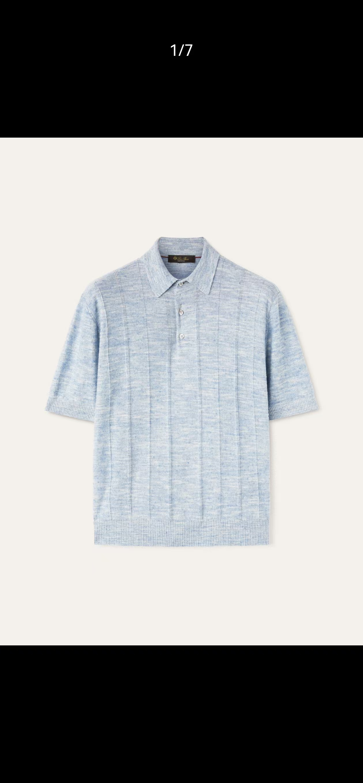 New#🟥lP🆕 老钱！男士万元级质感POLO衫 特定甄选优质53%亚麻47%桑蚕丝精纺纱线立体纹理翻领