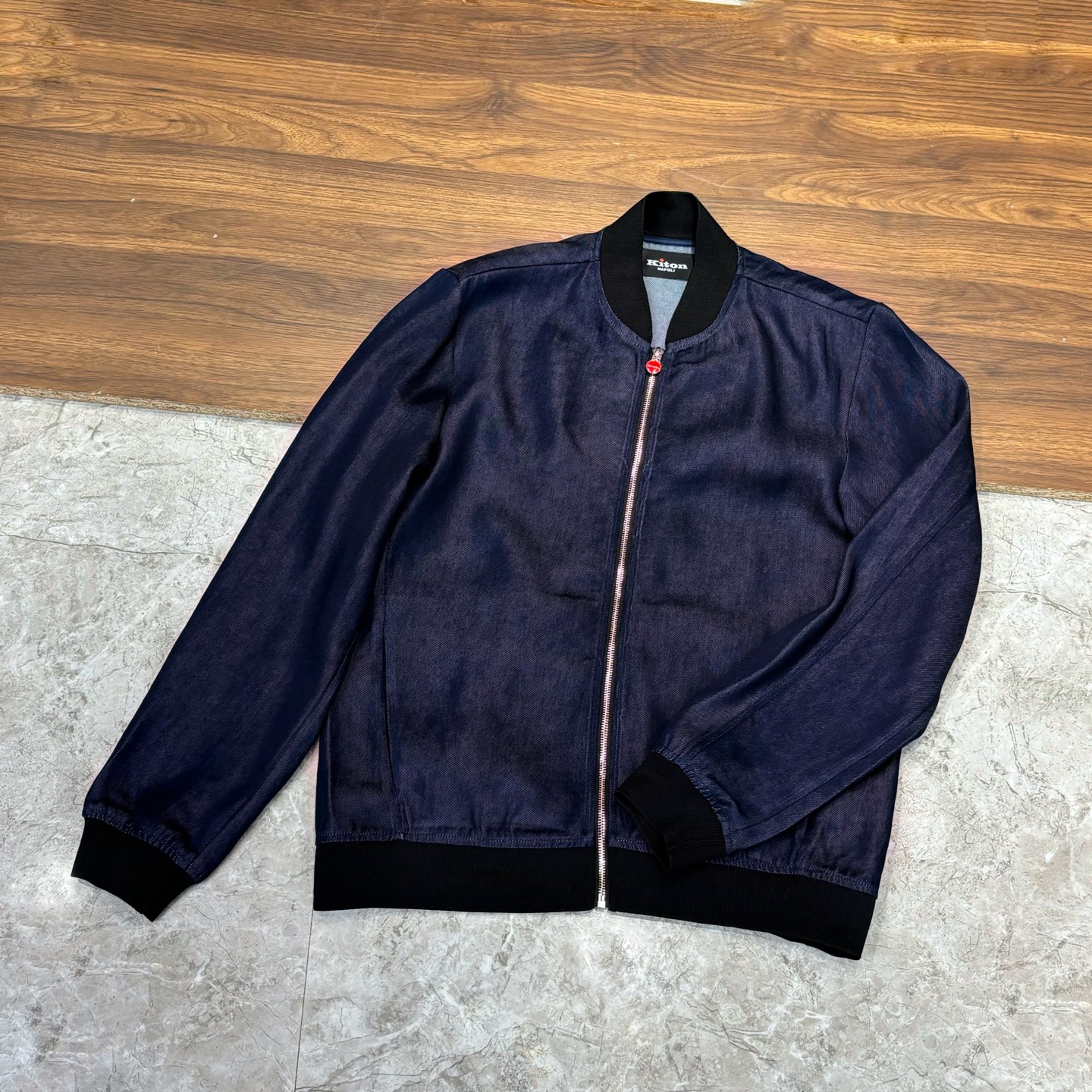 Premium Cotton Chiton Jacket with Two-Track Zipper Design - 图片 6