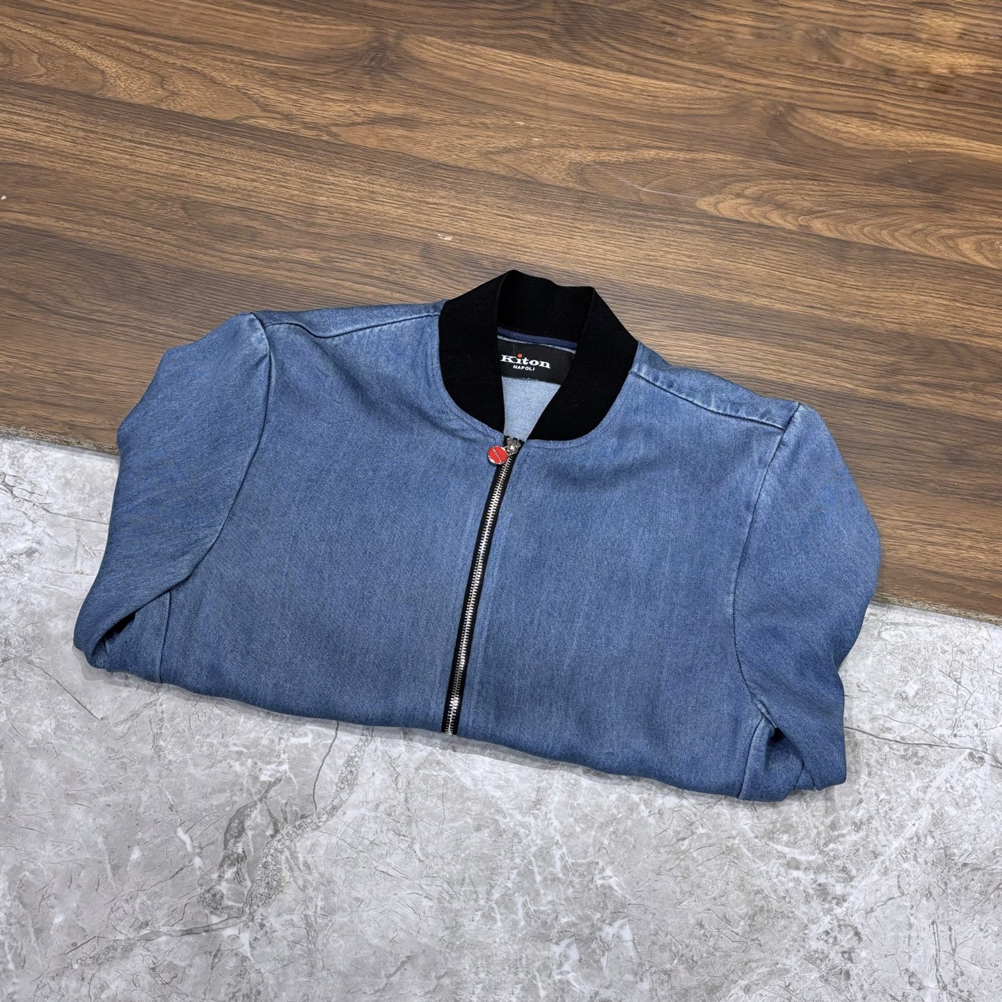 Premium Cotton Chiton Jacket with Two-Track Zipper Design - 图片 3