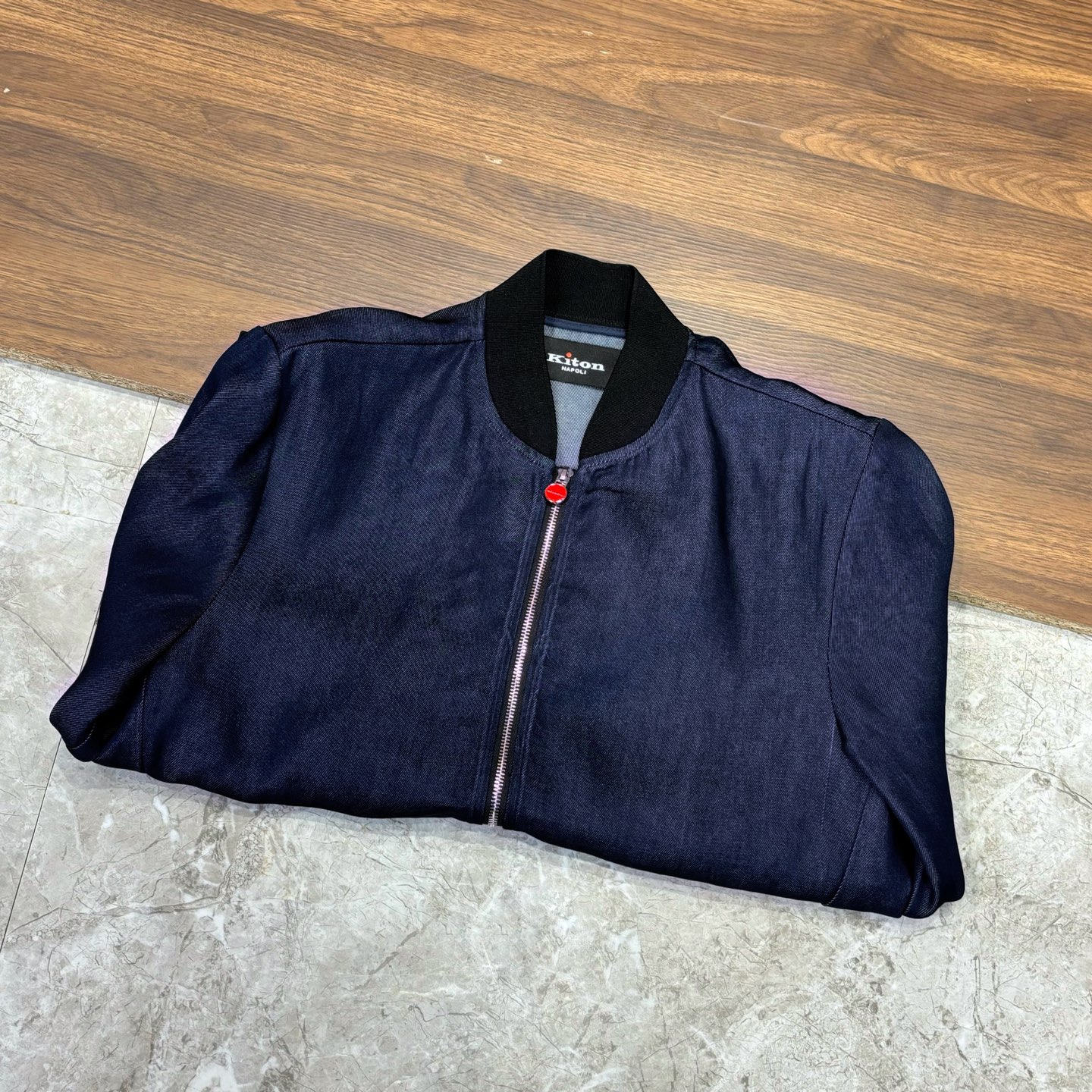 Premium Cotton Chiton Jacket with Two-Track Zipper Design - 图片 7