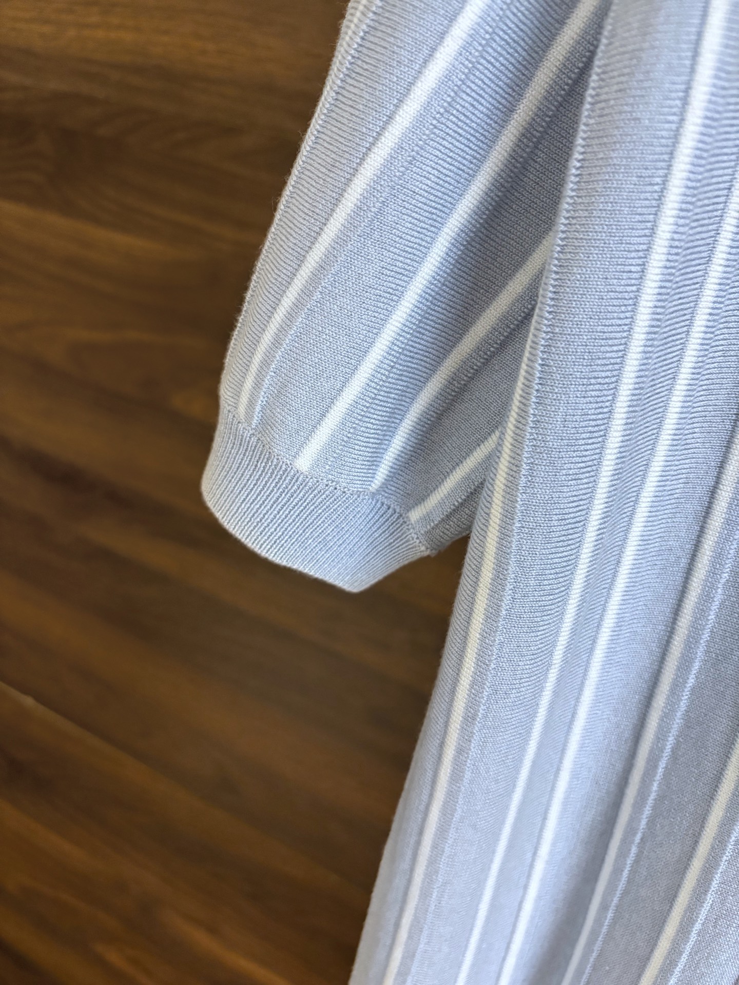 Brioni Striped Silk Blend Polo Shirt - Elegant Knitwear with Button Detail 8 i1751534402904 5969 0 6