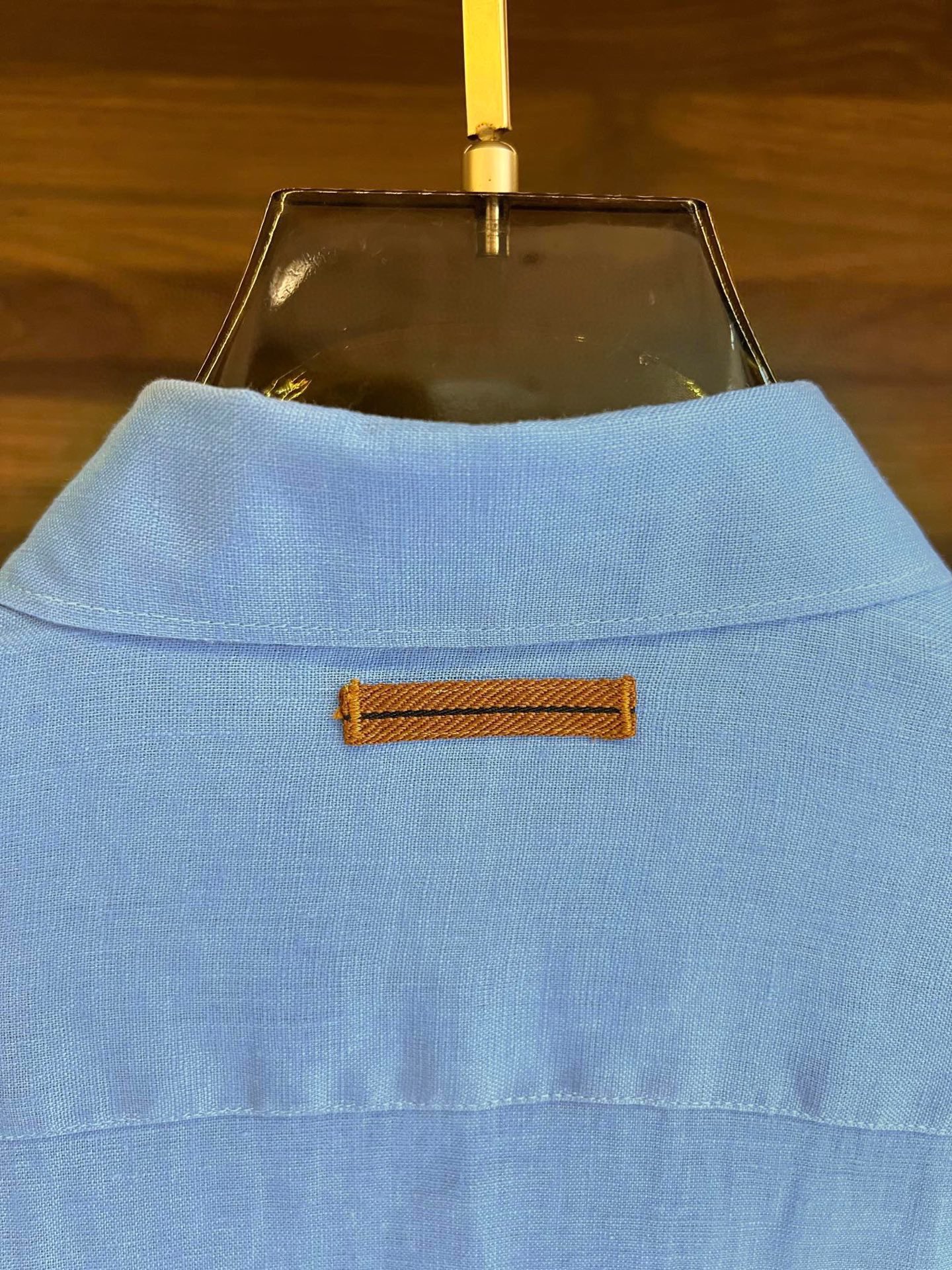 Zegna Linen Short-Sleeve Shirt - Breathable, Lightweight, Casual Style 9 i1751969251297 5310 0 7