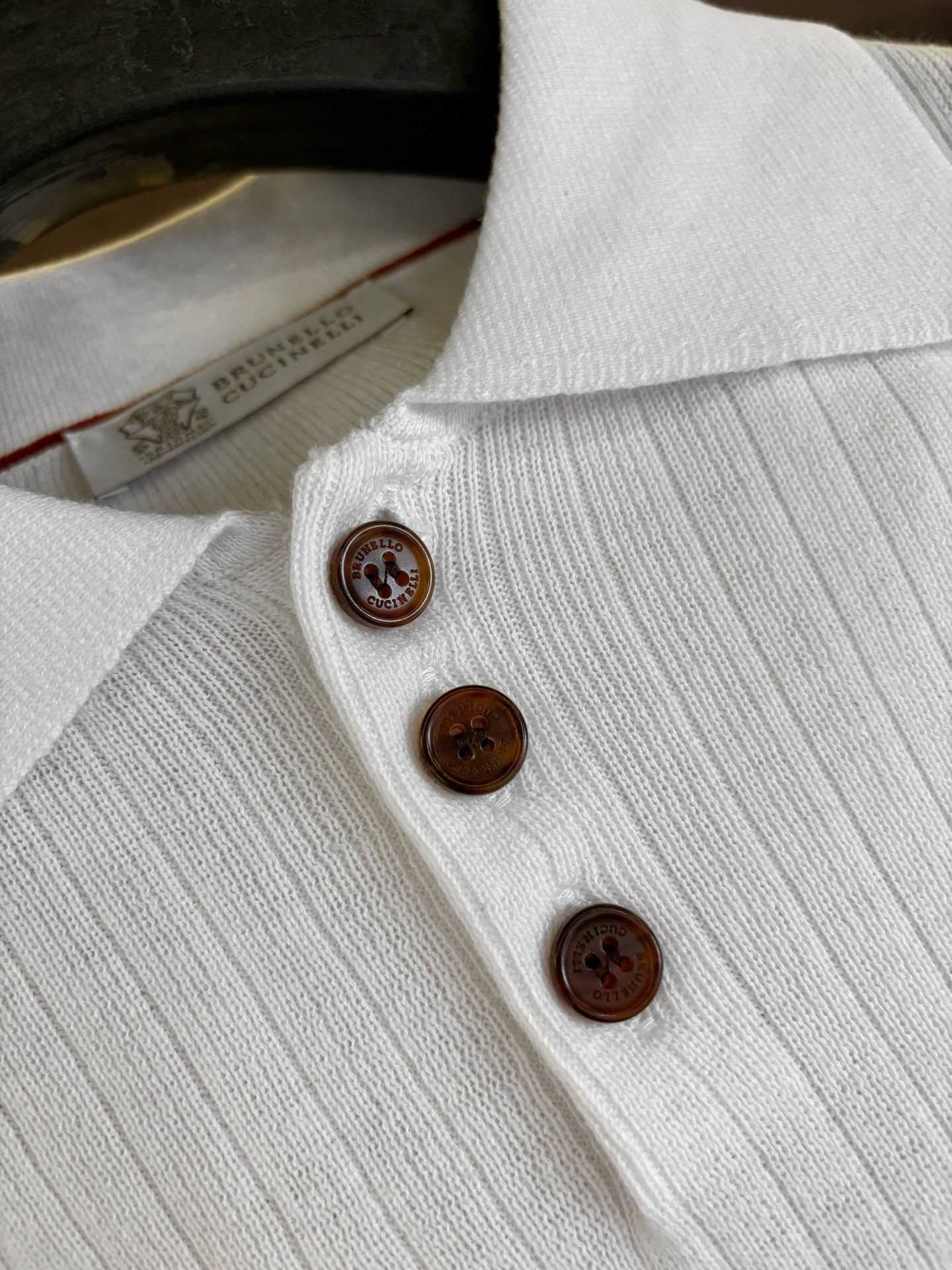 New#🟥Brunello Cucinelli 早秋针织翻领Polo衫，意大利工艺镌刻的优雅时尚，优质的