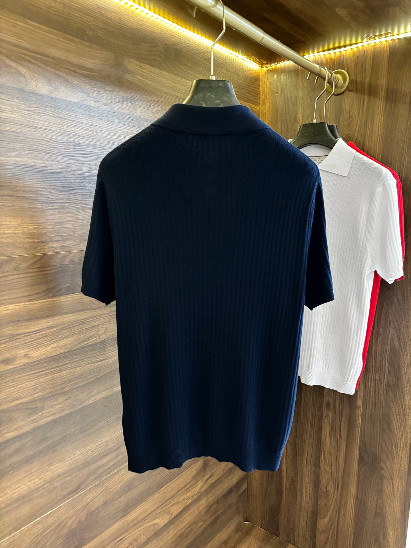 New#🟥Brunello Cucinelli 早秋针织翻领Polo衫，意大利工艺镌刻的优雅时尚，优质的