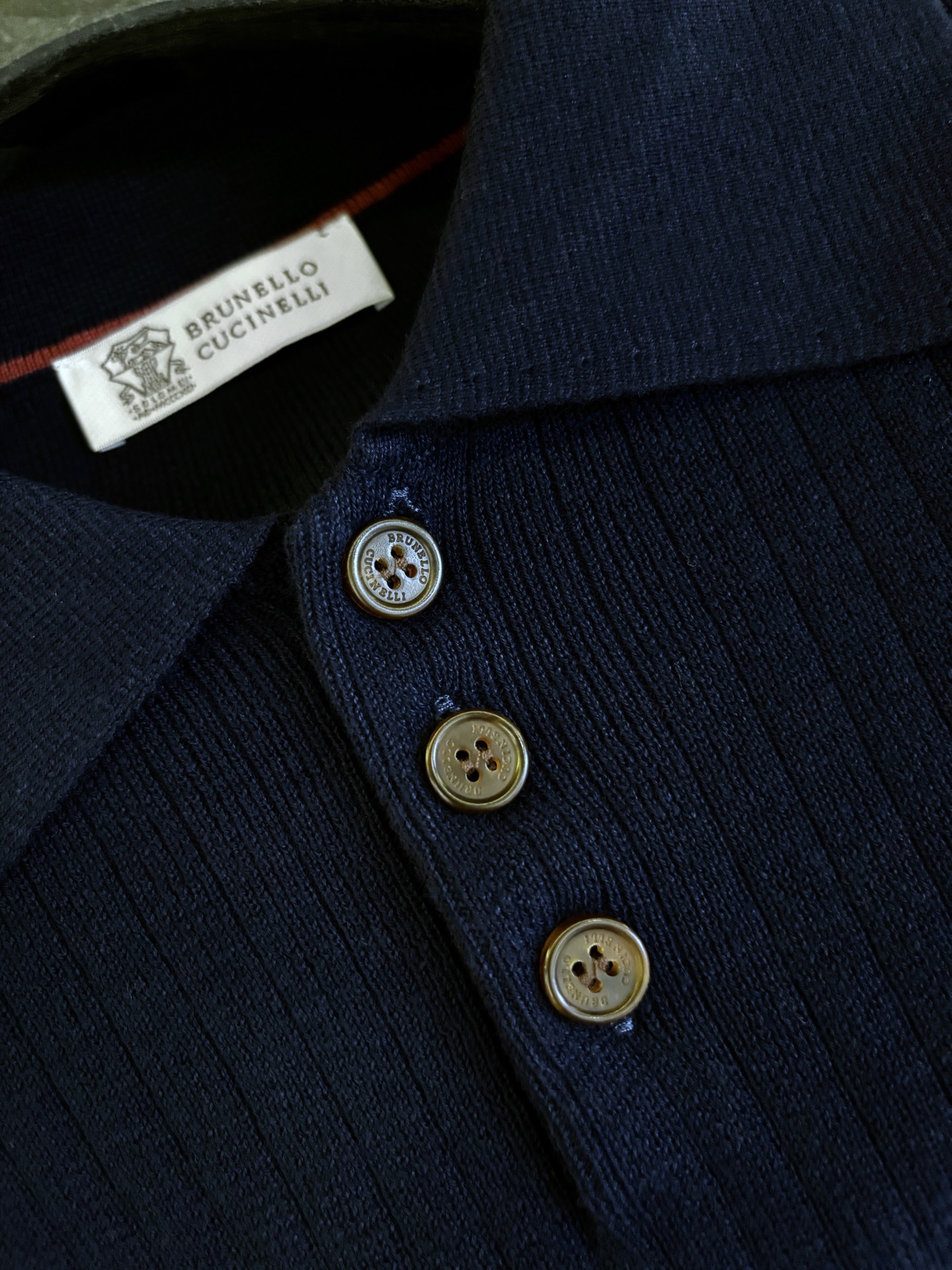 New#🟥Brunello Cucinelli 早秋针织翻领Polo衫，意大利工艺镌刻的优雅时尚，优质的