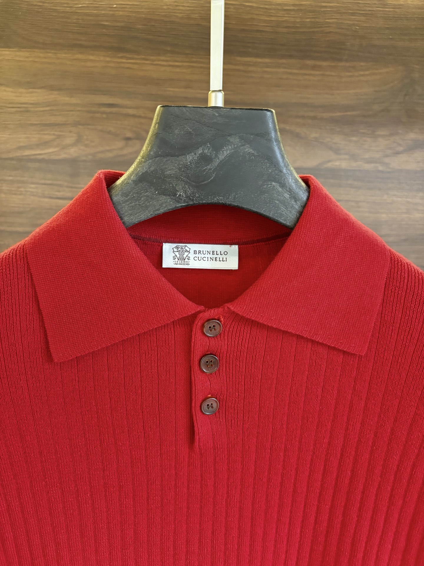 New#🟥Brunello Cucinelli 早秋针织翻领Polo衫，意大利工艺镌刻的优雅时尚，优质的