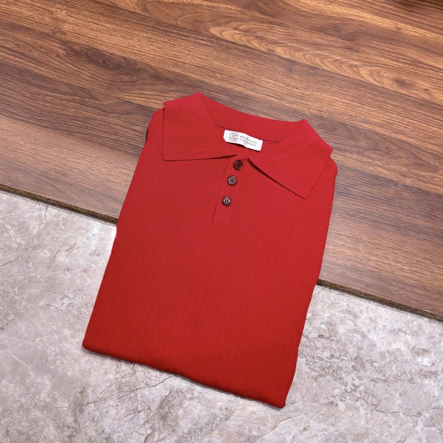 New#🟥Brunello Cucinelli 早秋针织翻领Polo衫，意大利工艺镌刻的优雅时尚，优质的