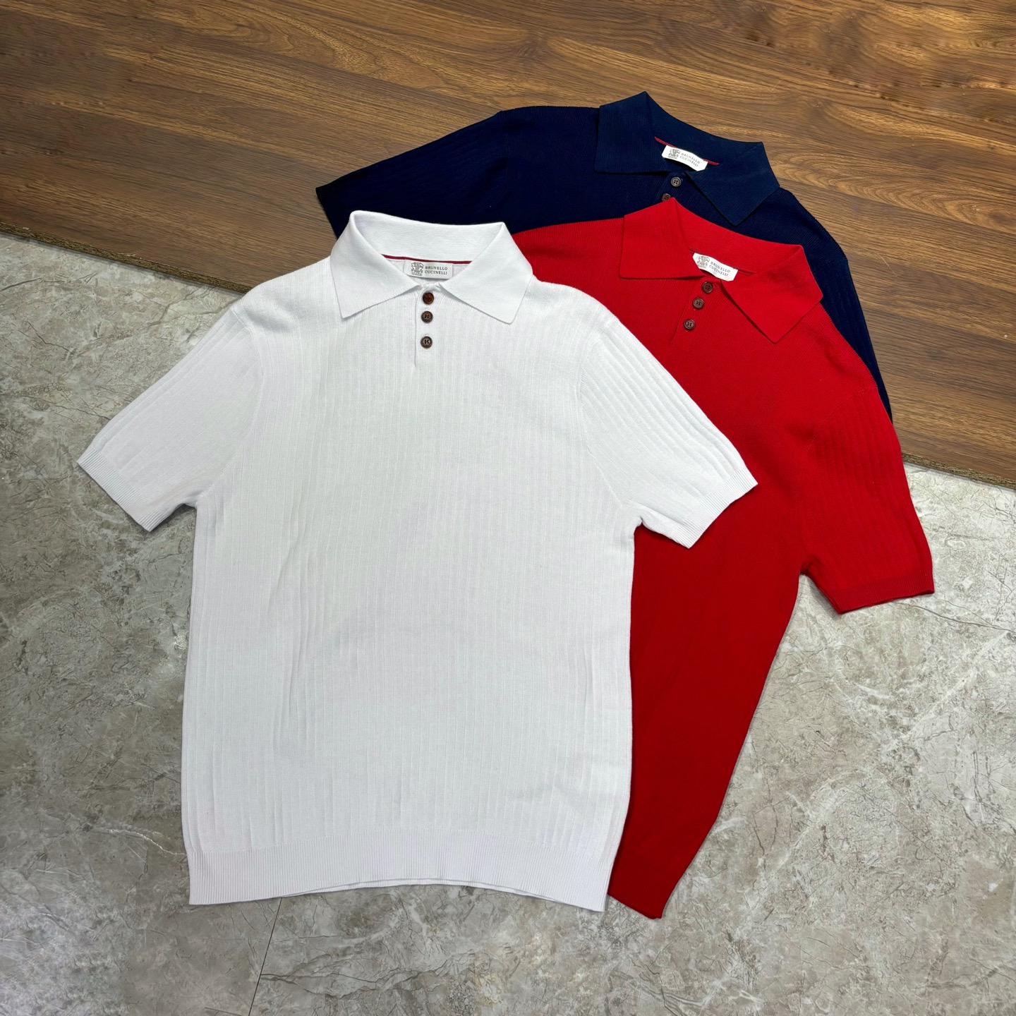 New#🟥Brunello Cucinelli 早秋针织翻领Polo衫，意大利工艺镌刻的优雅时尚，优质的