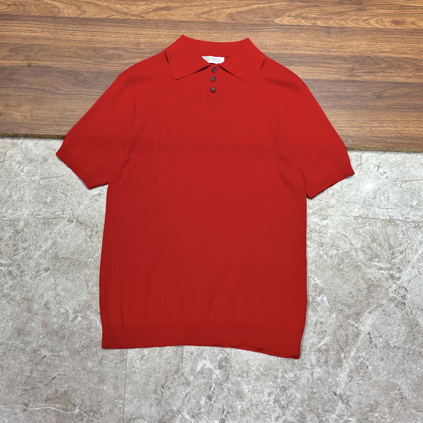 New#🟥Brunello Cucinelli 早秋针织翻领Polo衫，意大利工艺镌刻的优雅时尚，优质的