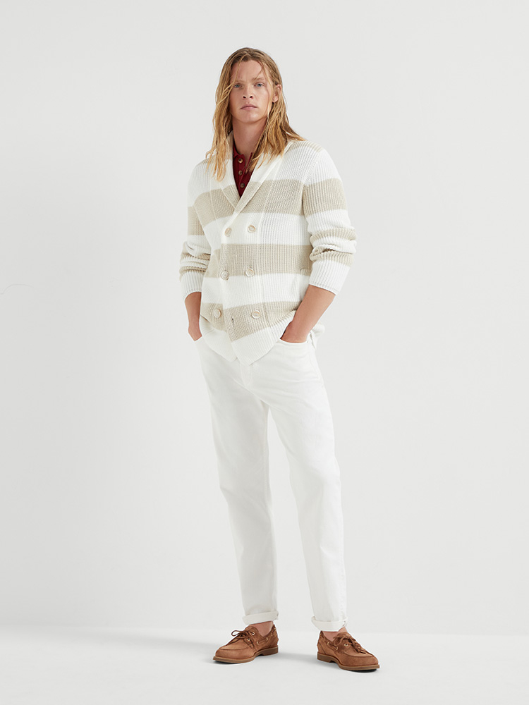 New#🟥Brunello Cucinelli 早秋针织翻领Polo衫，意大利工艺镌刻的优雅时尚，优质的