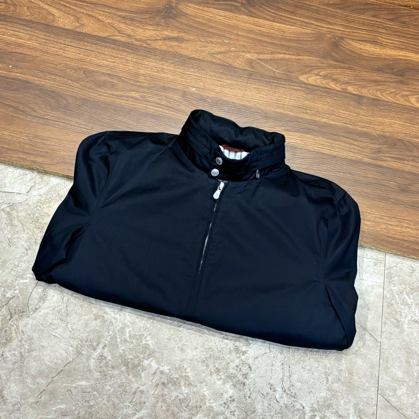 New#🟥 Brunello Cucinelli BC 意大利 老钱风 100%棉立领双扣拉链夹克外套，