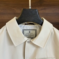 New#🟥 Brunello Cucinelli BC 意大利 老钱风 翻领纽扣夹克外套,专柜最新款意式 New#🟥 Brunello Cucinelli BC 意大利 老钱风 翻领纽扣夹克外套,专柜最新款意式