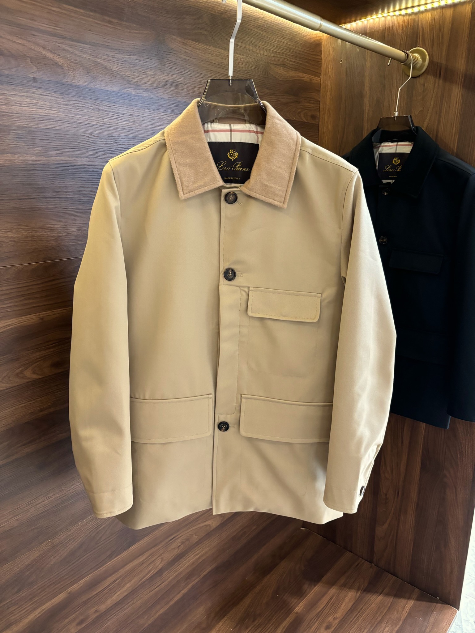 New#🟥lP🆕 诺悠翩雅 专柜最新款休闲男士夹克，中长长度夹克外套，高品质的面料和时尚的设计而受到广大