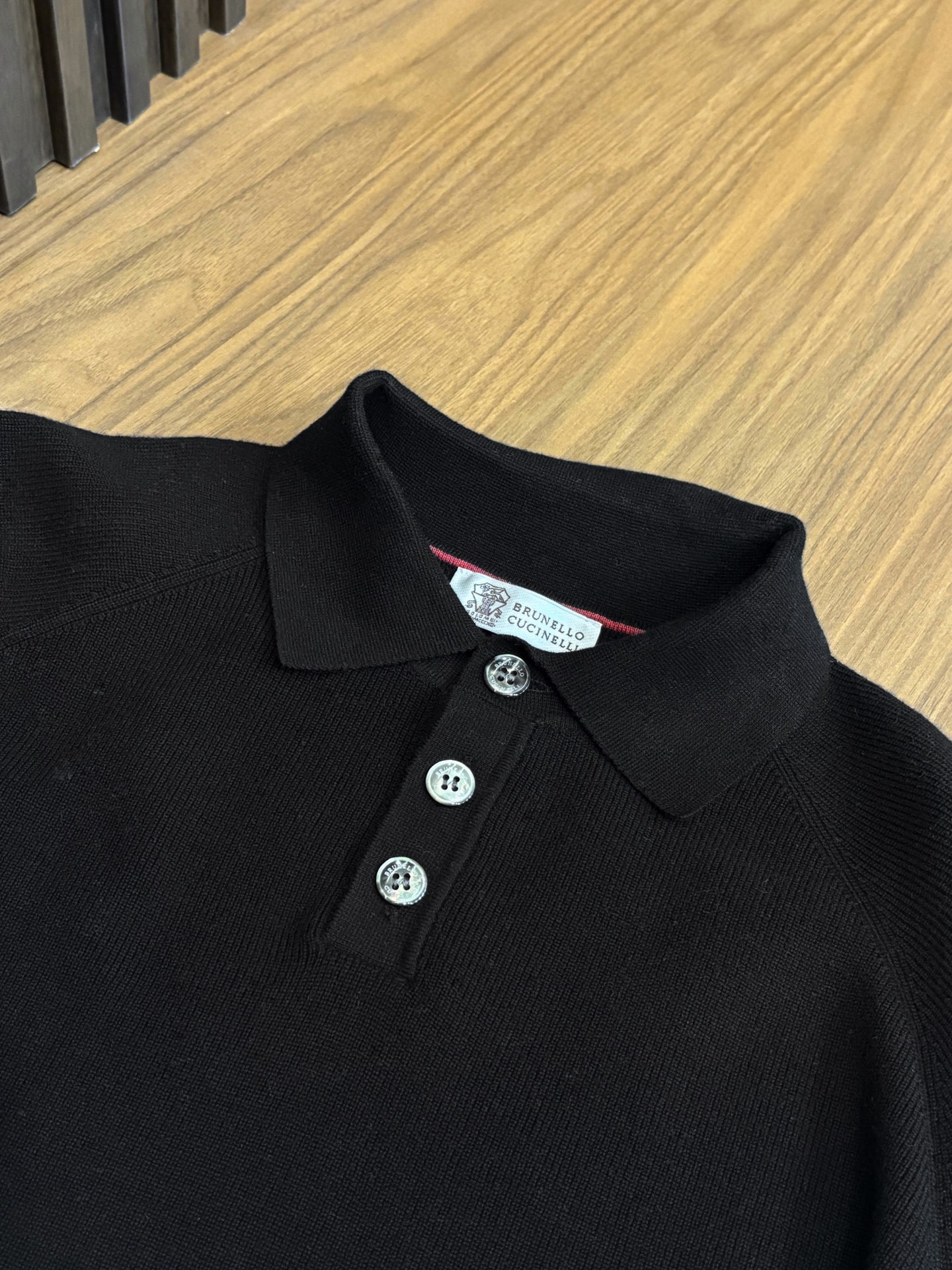 New#🟥Brunello Cuc***lli BC 翻领毛衣，老钱风穿搭 经典翻领针织衫 ，高级松弛感