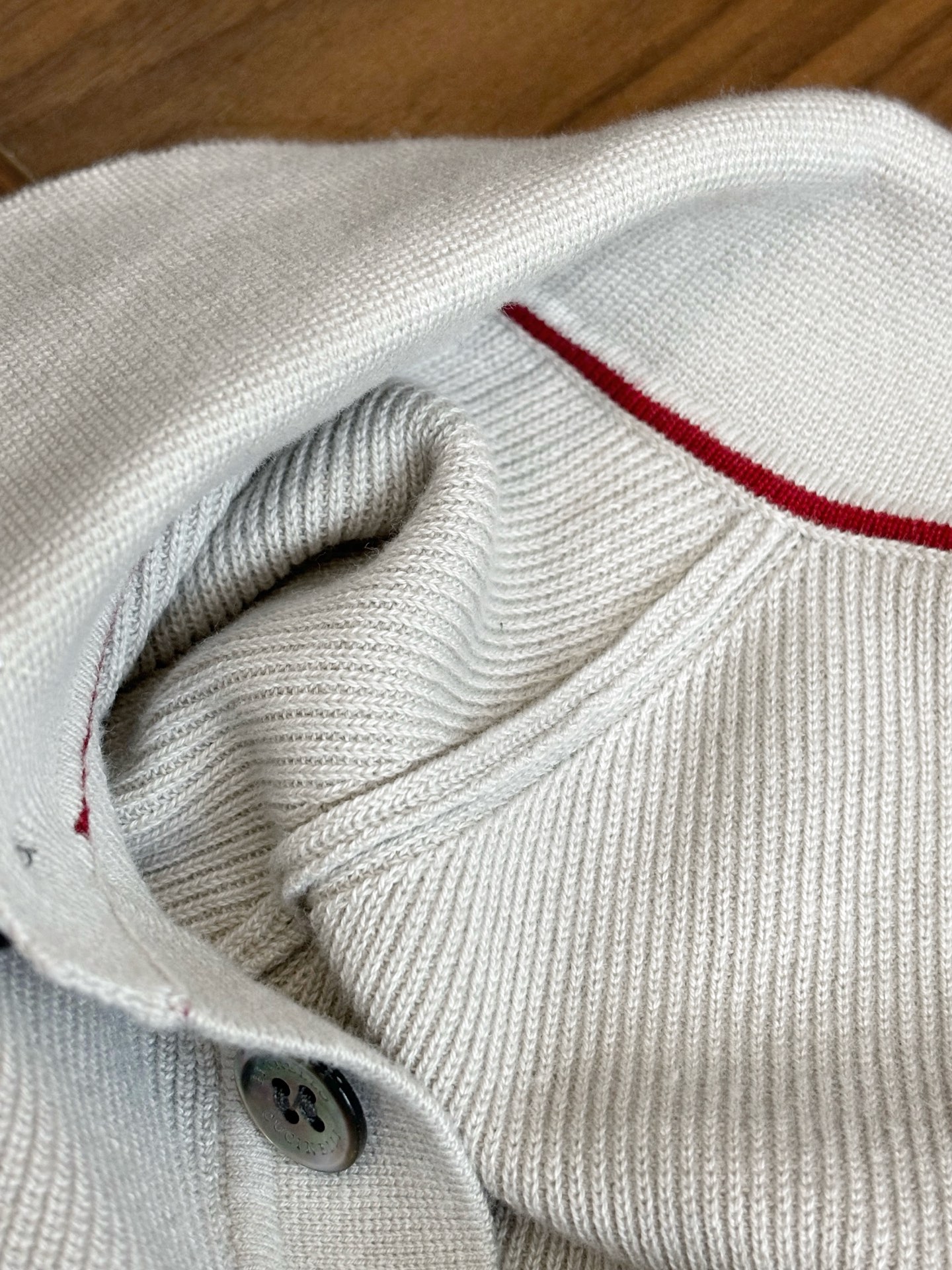 New#🟥Brunello Cuc***lli BC 翻领毛衣，老钱风穿搭 经典翻领针织衫 ，高级松弛感