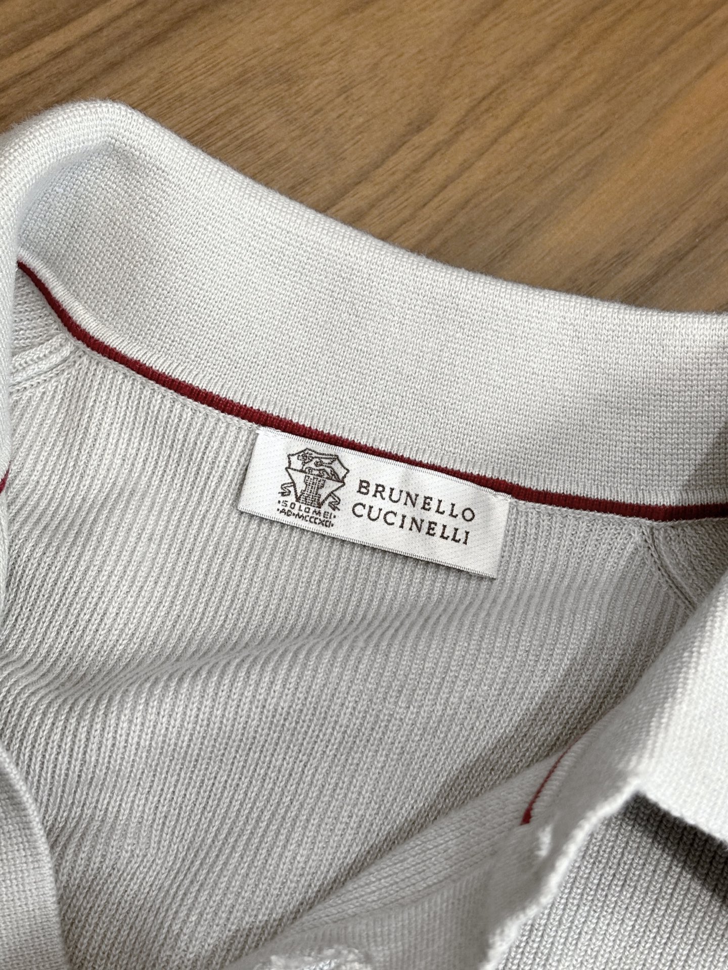 New#🟥Brunello Cuc***lli BC 翻领毛衣，老钱风穿搭 经典翻领针织衫 ，高级松弛感