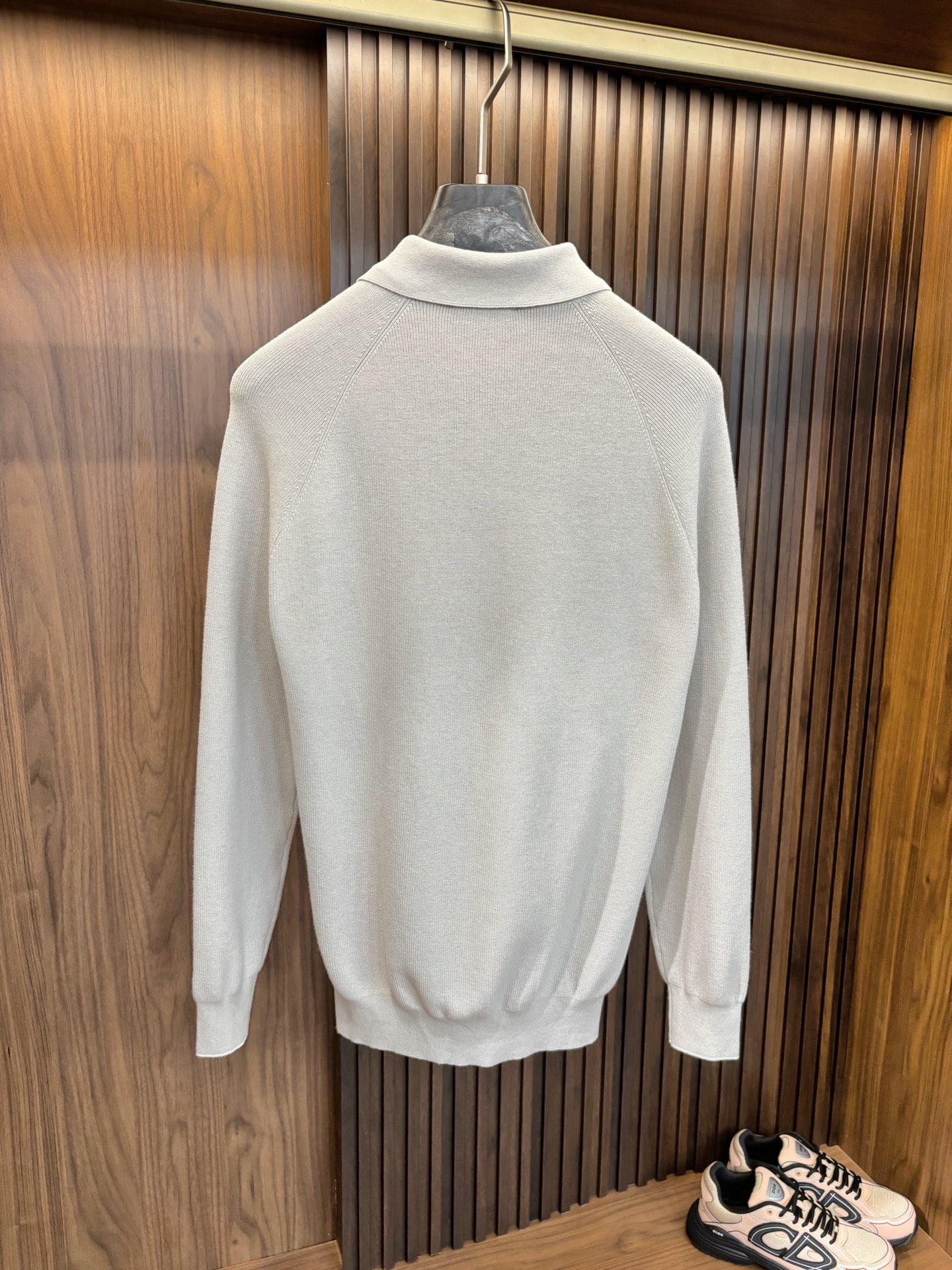 New#🟥Brunello Cuc***lli BC 翻领毛衣，老钱风穿搭 经典翻领针织衫 ，高级松弛感