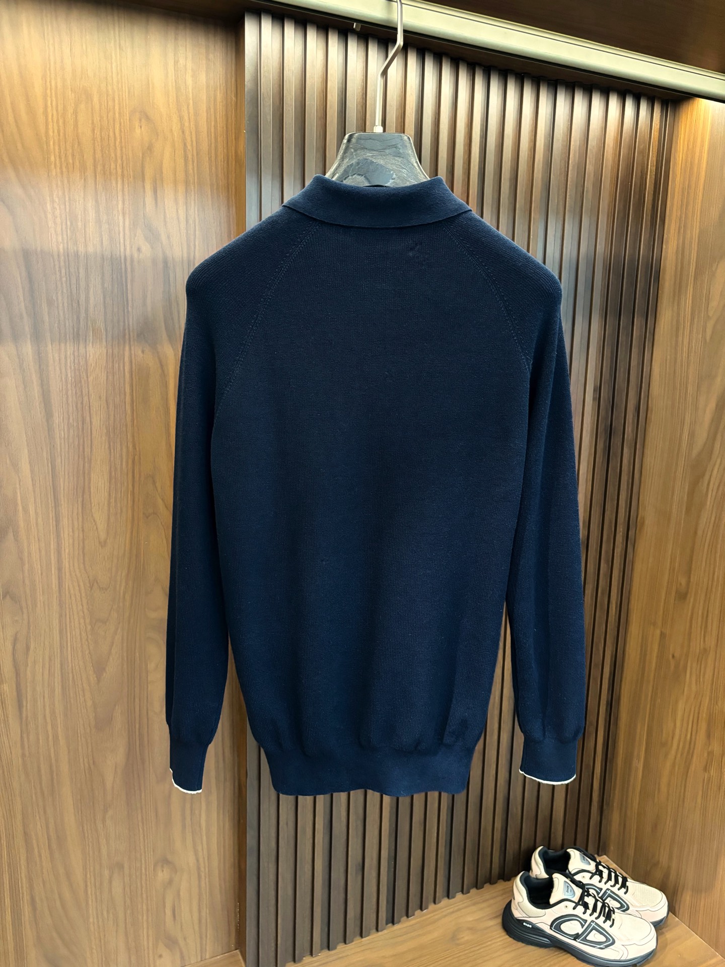 New#🟥Brunello Cuc***lli BC 翻领毛衣，老钱风穿搭 经典翻领针织衫 ，高级松弛感