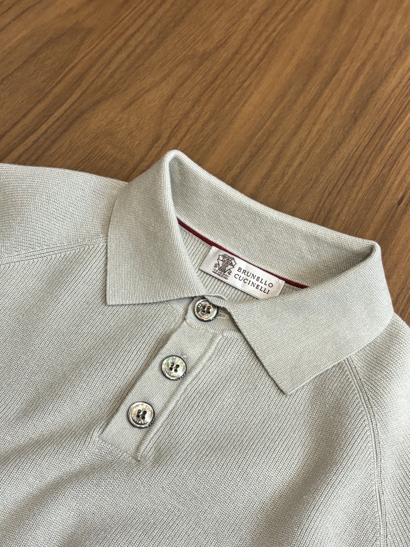 New#🟥Brunello Cuc***lli BC 翻领毛衣，老钱风穿搭 经典翻领针织衫 ，高级松弛感