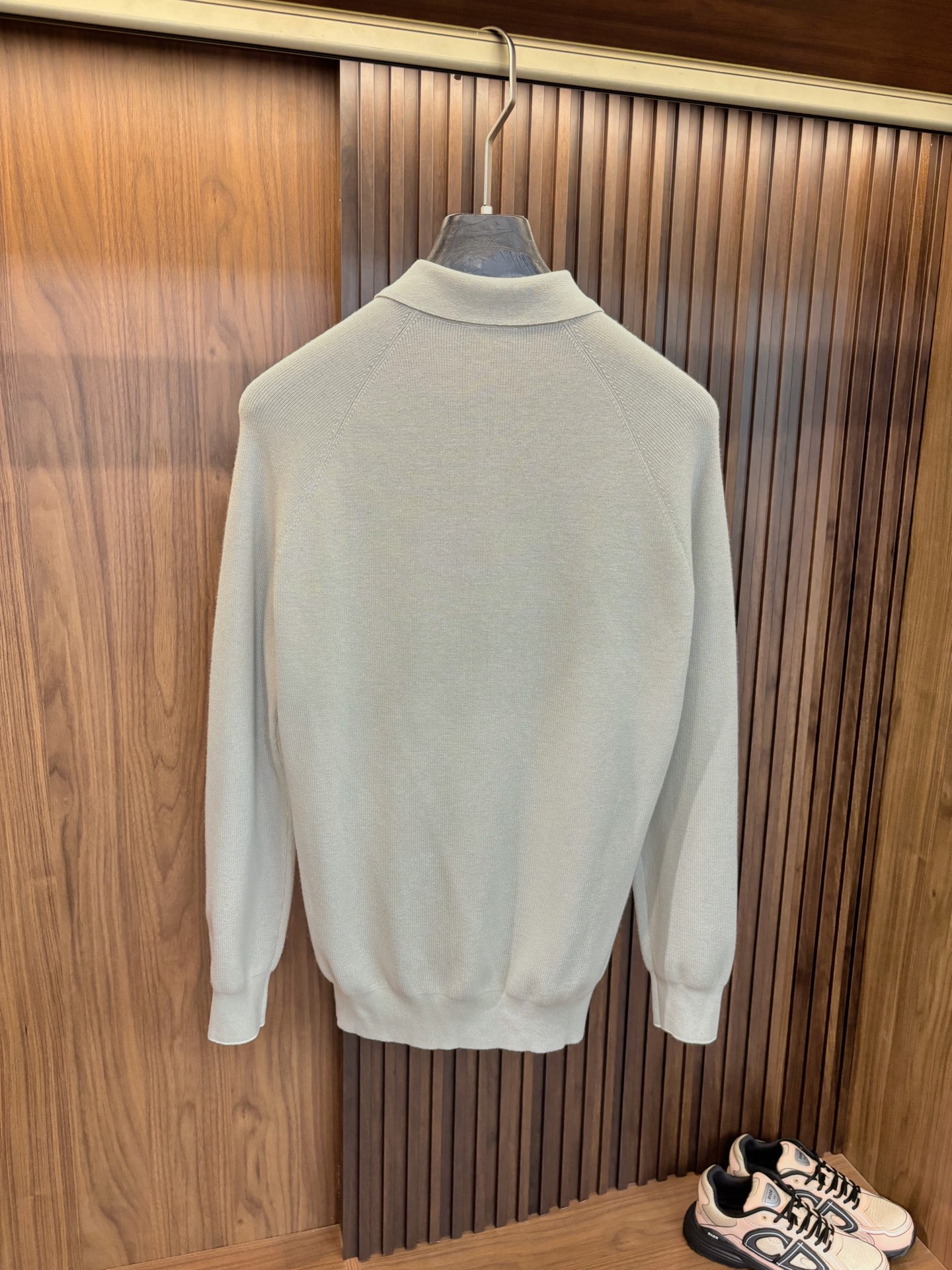 New#🟥Brunello Cuc***lli BC 翻领毛衣，老钱风穿搭 经典翻领针织衫 ，高级松弛感