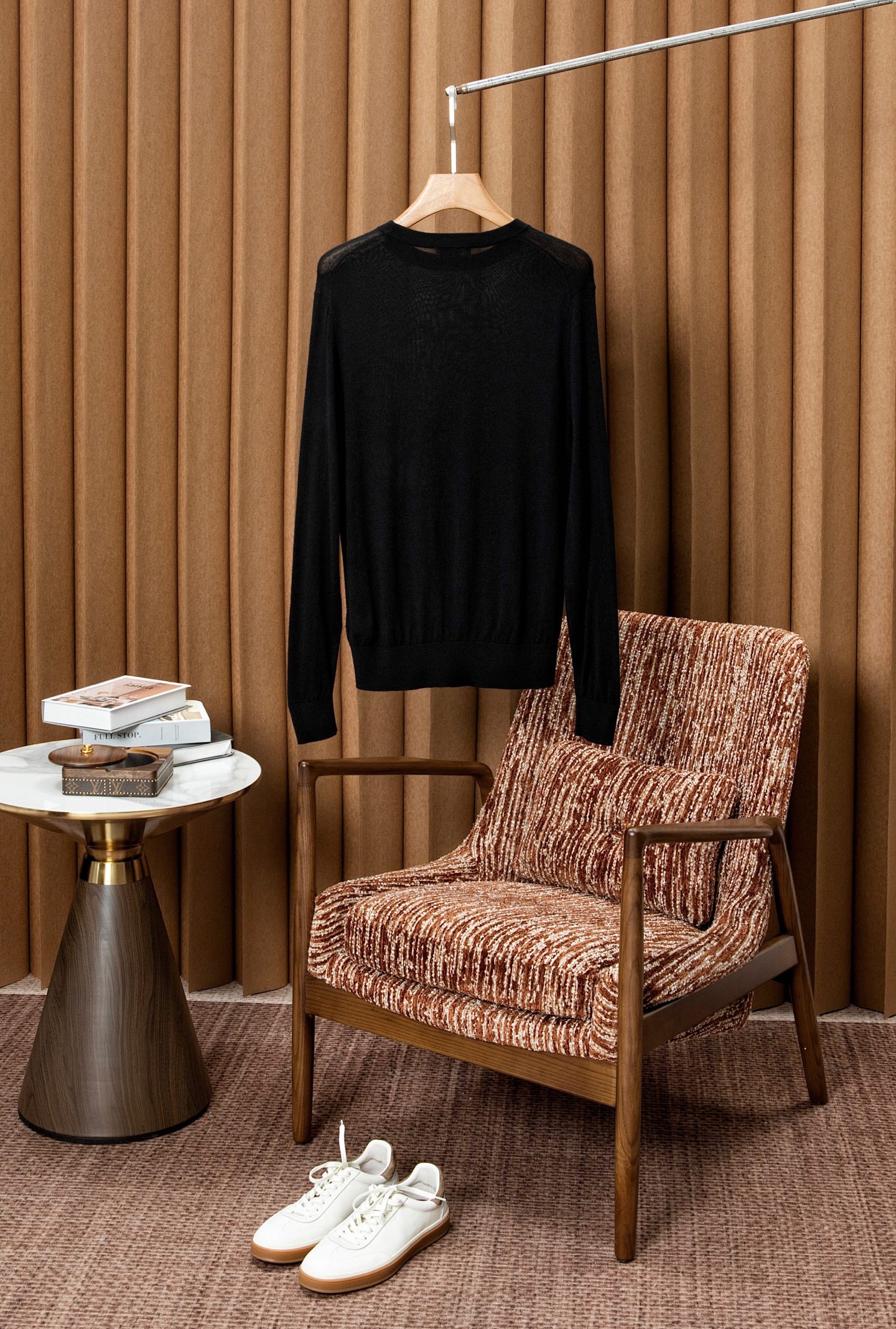 New#🟥BC 秋冬的温暖无优雅，经典的圆领男士羊毛衫。展现出休闲而优雅的风格。每一处细节都经过精心雕琢