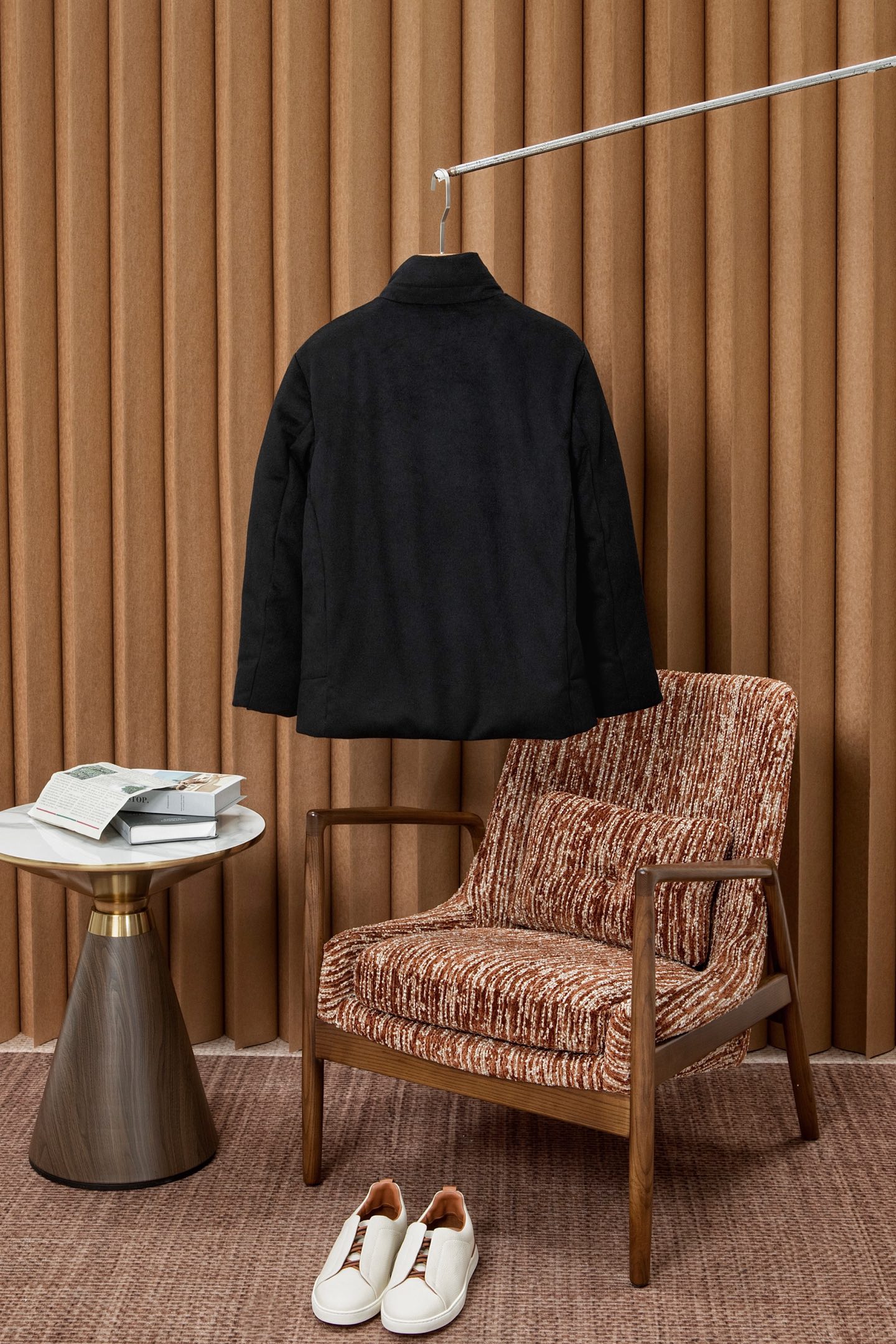 羽绒服 New#🟥 lP🆕 诺悠翩雅 甄选硬朗有型的男士羊毛羊绒混纺羽绒服，铸就奢华格调。款式设计，利落