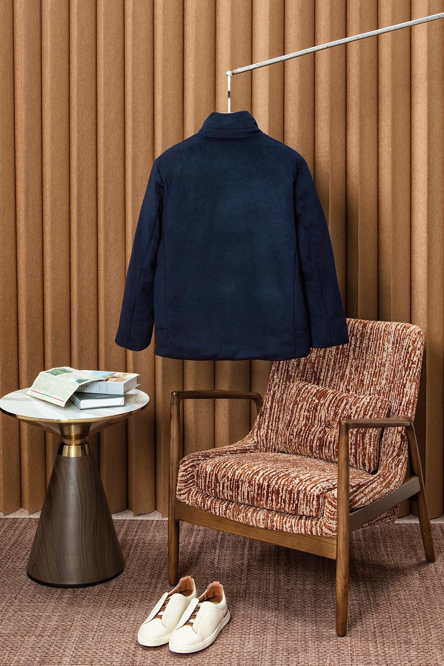 羽绒服 New#🟥 lP🆕 诺悠翩雅 甄选硬朗有型的男士羊毛羊绒混纺羽绒服，铸就奢华格调。款式设计，利落