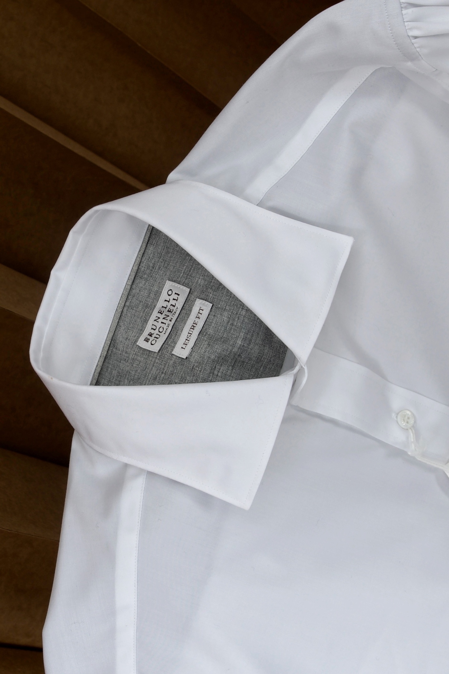 New#🟥BrunelloCucinelli 简约不张扬却自带高级感，贡缎棉休闲男士衬衫，面料细腻丝滑，