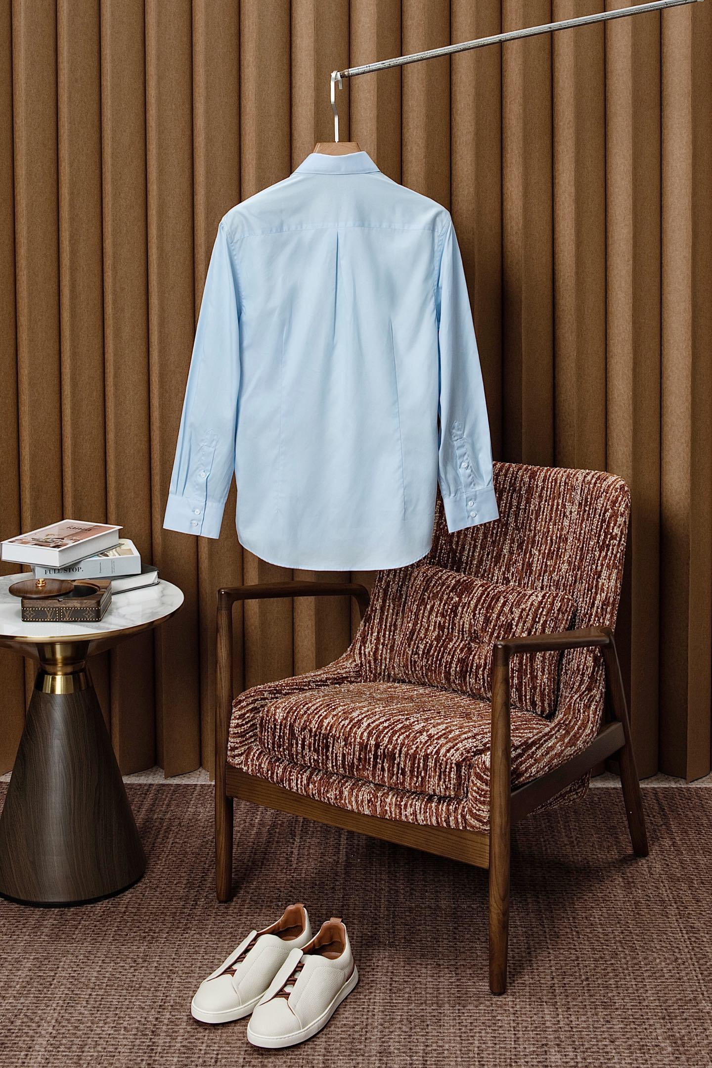 New#🟥BrunelloCucinelli 简约不张扬却自带高级感，贡缎棉休闲男士衬衫，面料细腻丝滑，