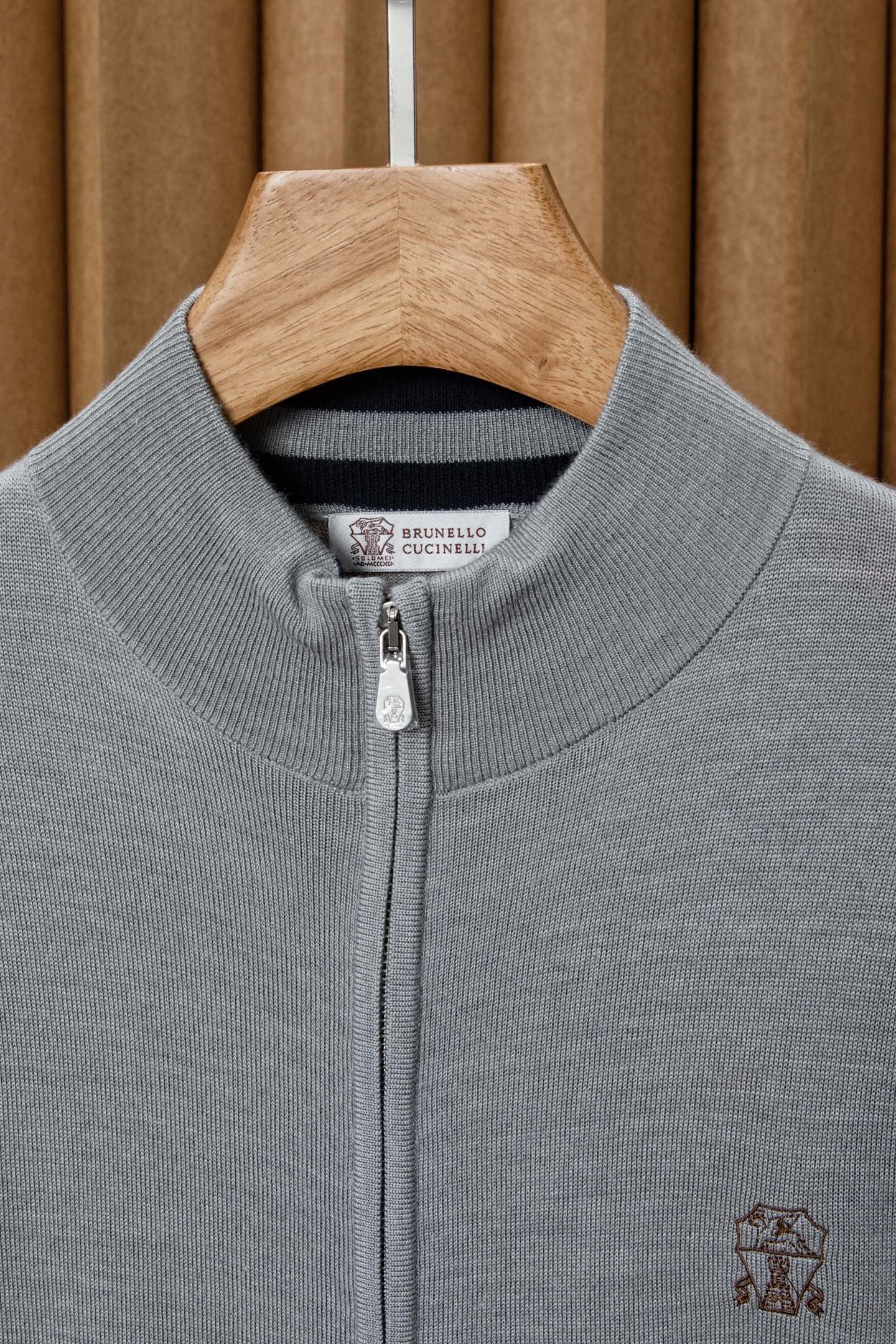 New#🟥Brunello Cucinelli 甄选硬朗刺绣100%羊毛面料轻盈蓬松，带来无与伦比的亲肤