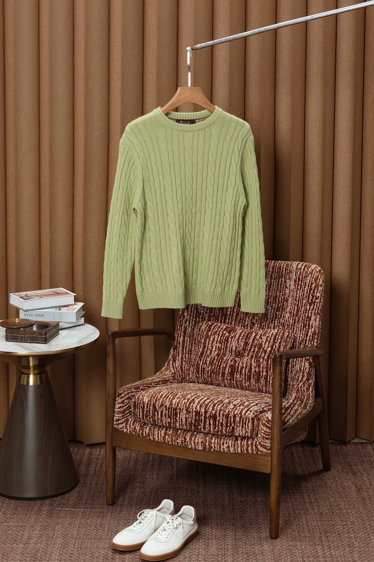 New#🟥lP🆕 经典麻花辫织法复古混纺羊绒纱线羊绒衫，探索时尚的复古潮流，lP🆕家为您呈现一款独具匠心