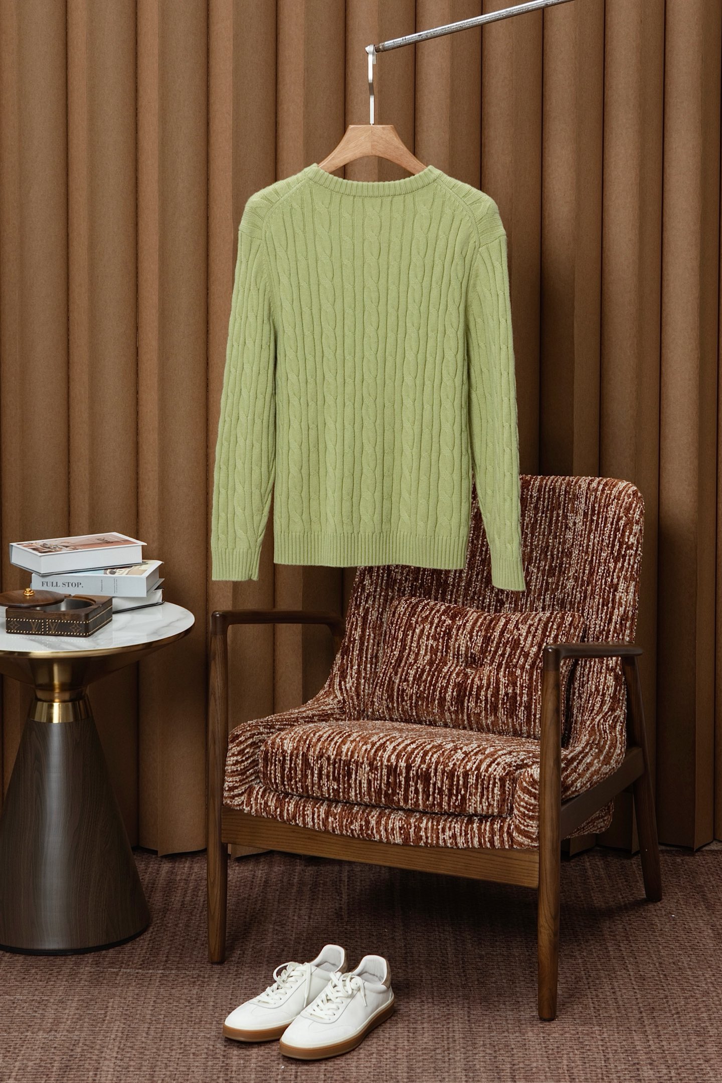 New#🟥lP🆕 经典麻花辫织法复古混纺羊绒纱线羊绒衫，探索时尚的复古潮流，lP🆕家为您呈现一款独具匠心