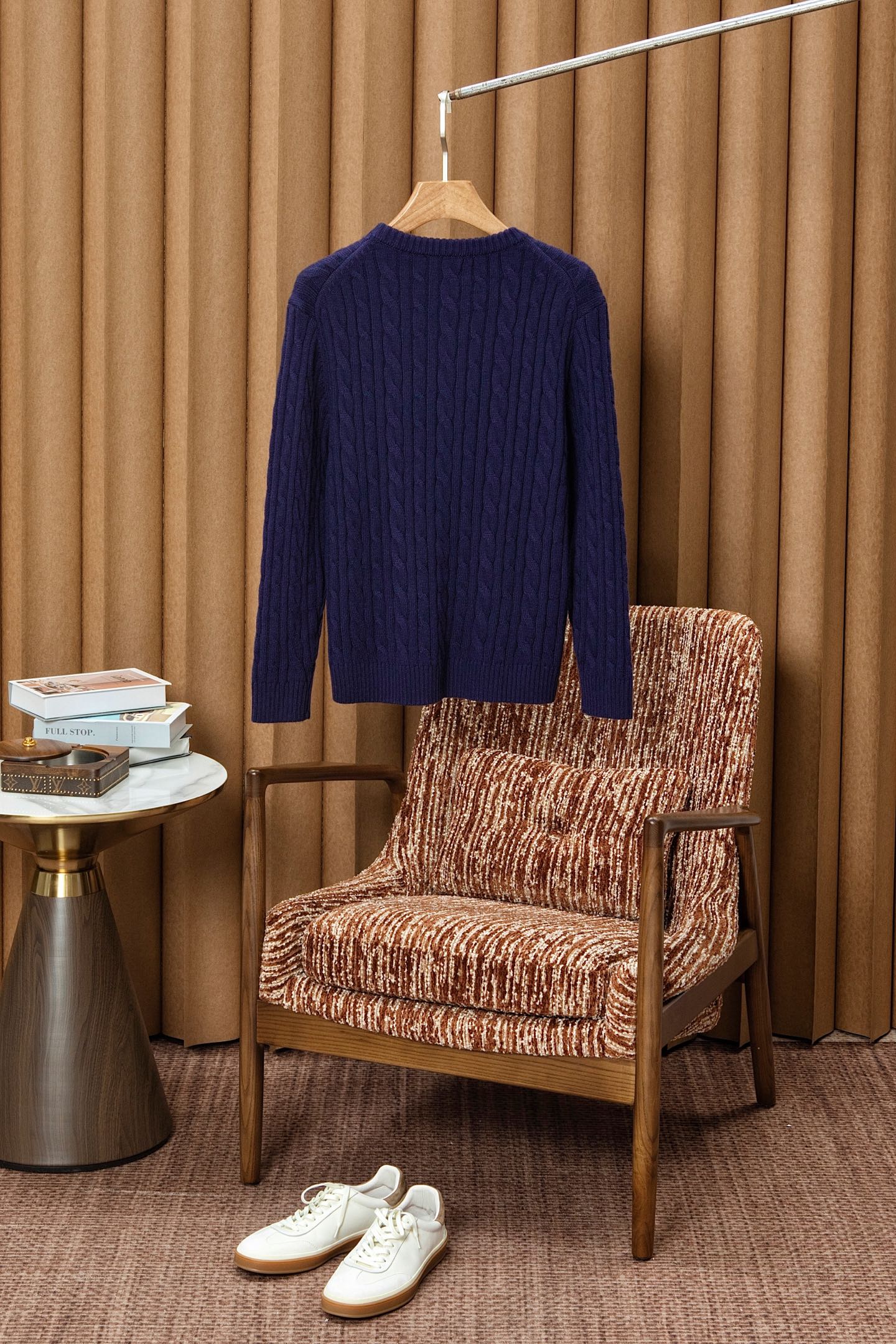 New#🟥lP🆕 经典麻花辫织法复古混纺羊绒纱线羊绒衫，探索时尚的复古潮流，lP🆕家为您呈现一款独具匠心