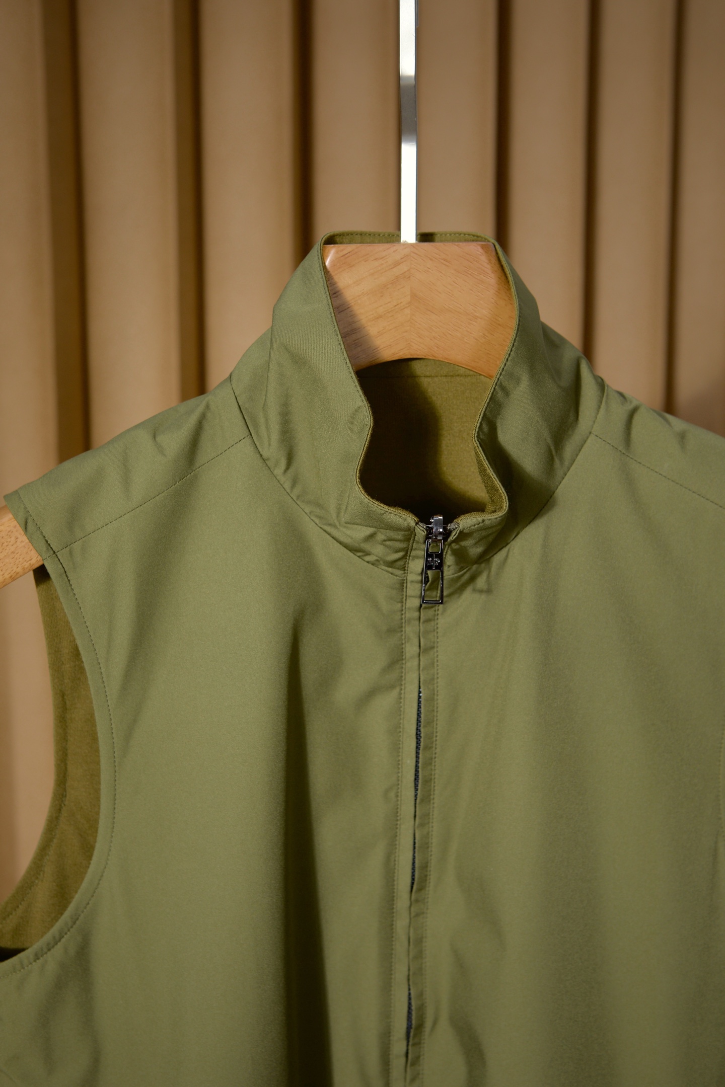 New#🟥lP🆕 诺悠翩雅 专柜新款双面男士休闲马甲 经典款臻品双头拉链羊毛针织里料马甲/背心外套，双面