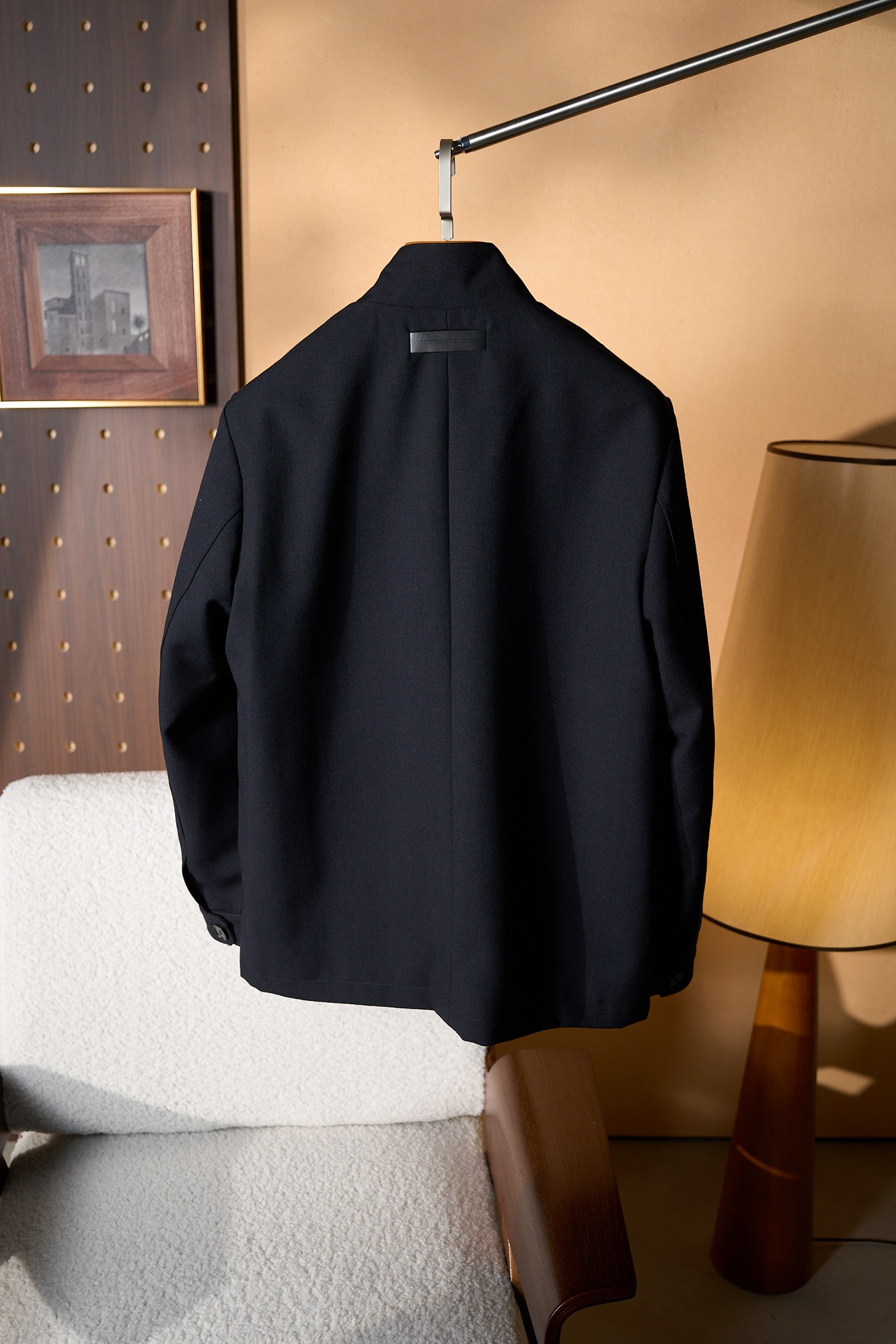 New#🟥ZEGNA 以精研辅料细节，铸就卓越品质风范羊毛中长款高端商务外套，在时尚的领域里，真正的奢华