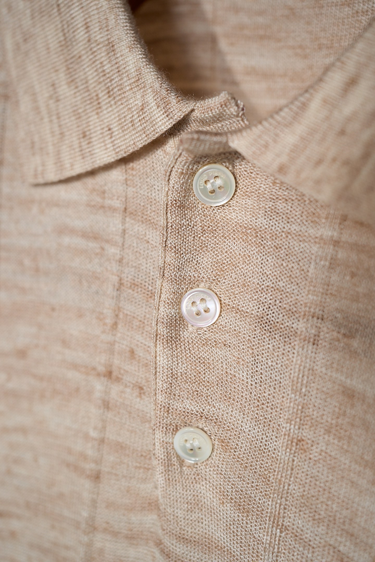 New#🟥Loro piana 老钱！男士万元级质感POLO衫 特定甄选优质53%亚麻47%桑蚕丝精纺纱