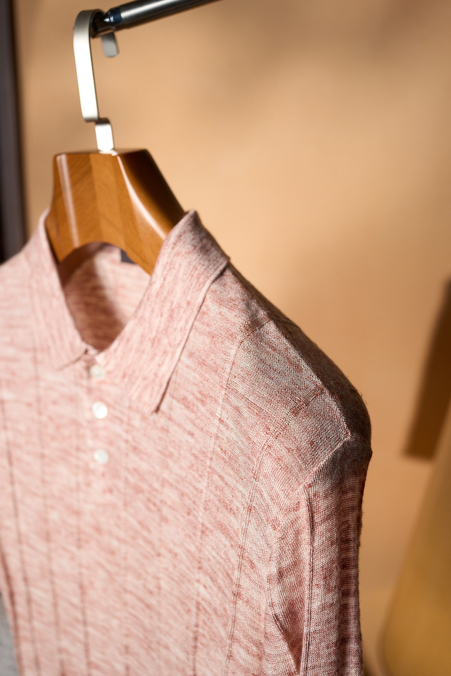 New#🟥Loro piana 老钱！男士万元级质感POLO衫 特定甄选优质53%亚麻47%桑蚕丝精纺纱
