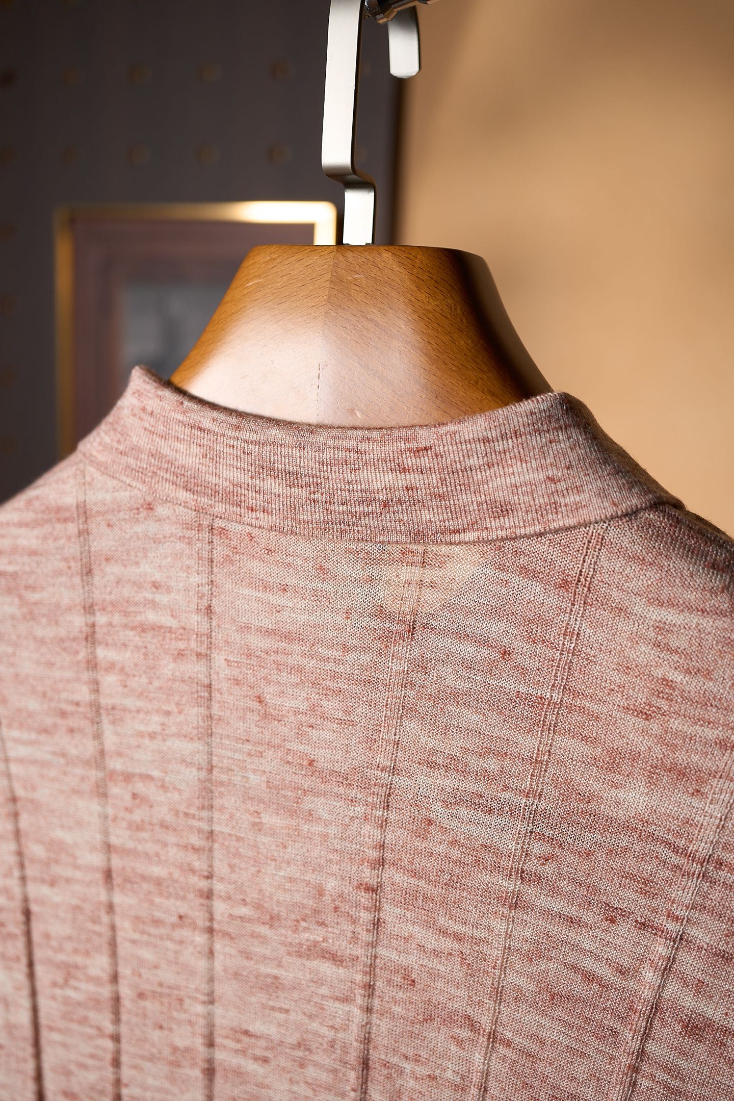 New#🟥Loro piana 老钱！男士万元级质感POLO衫 特定甄选优质53%亚麻47%桑蚕丝精纺纱