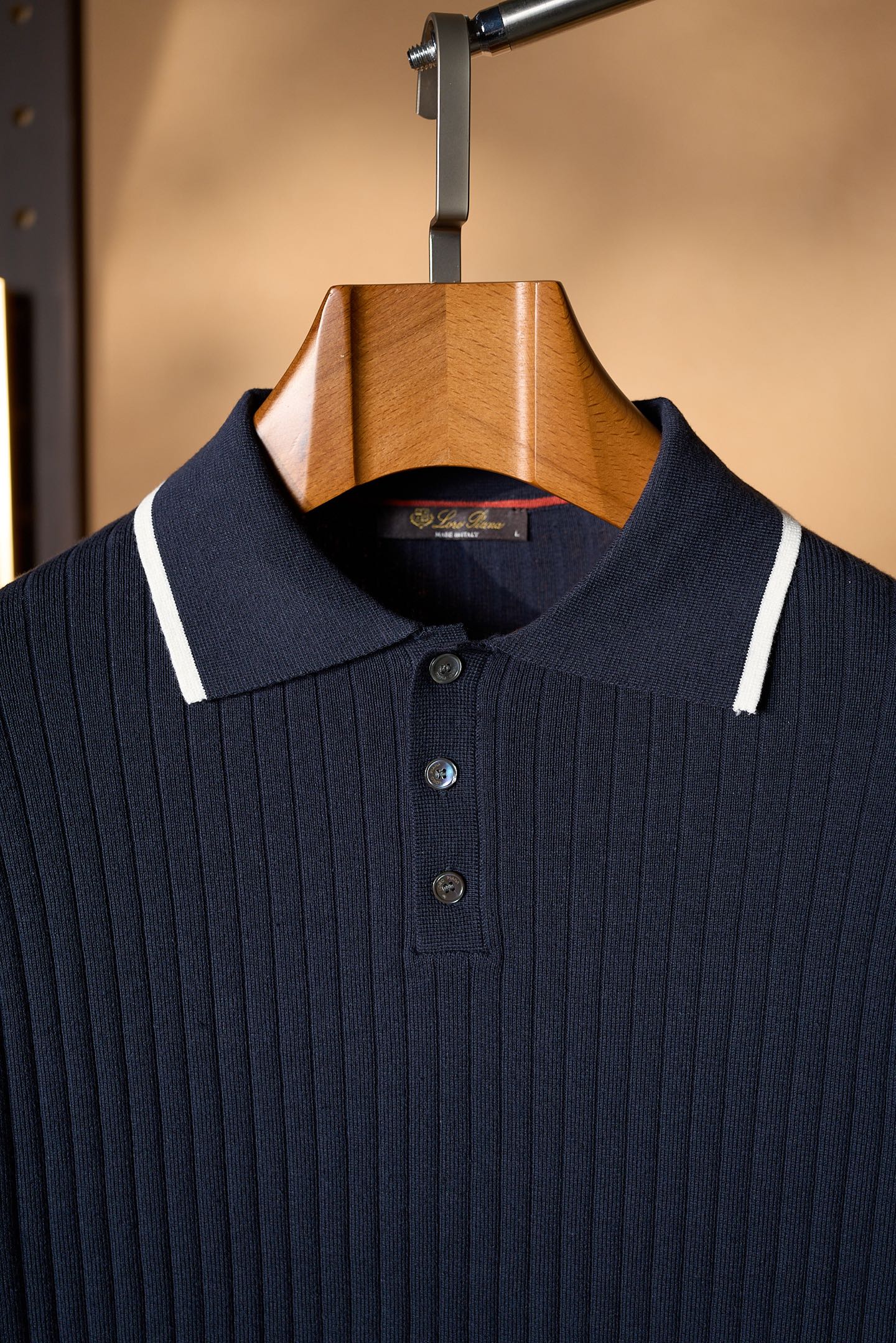 New#🟥Loro piana 意大利 罗纹工艺镌刻的优雅时尚Polo衫，优质的材质是时尚的基石。这款P
