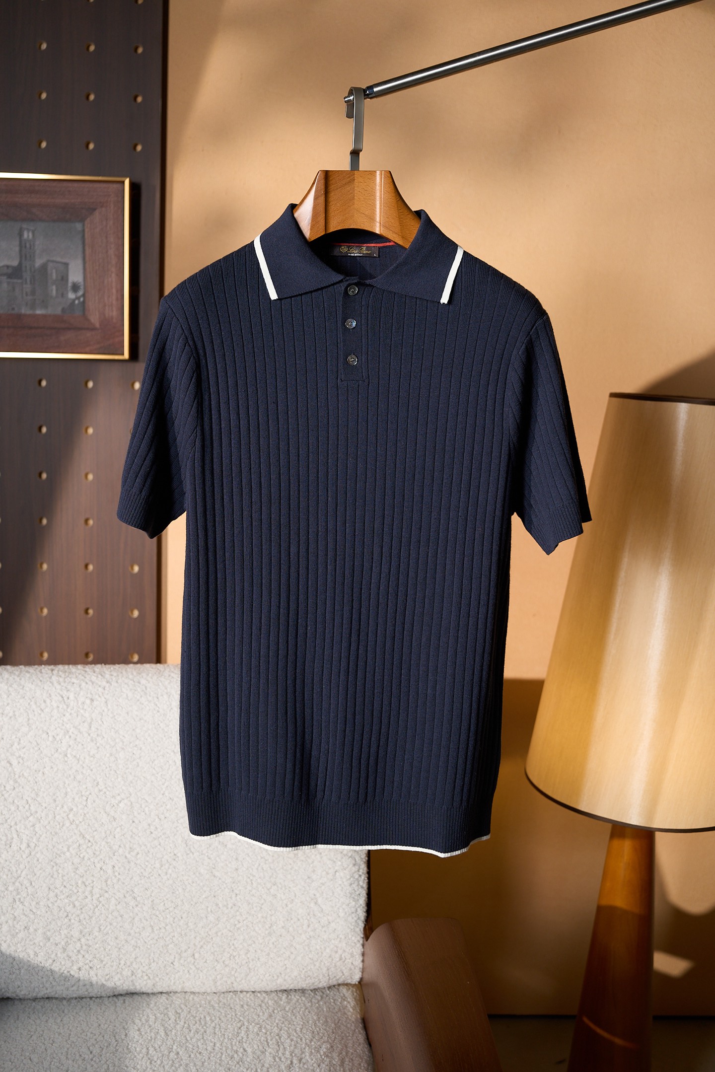New#🟥Loro piana 意大利 罗纹工艺镌刻的优雅时尚Polo衫，优质的材质是时尚的基石。这款P