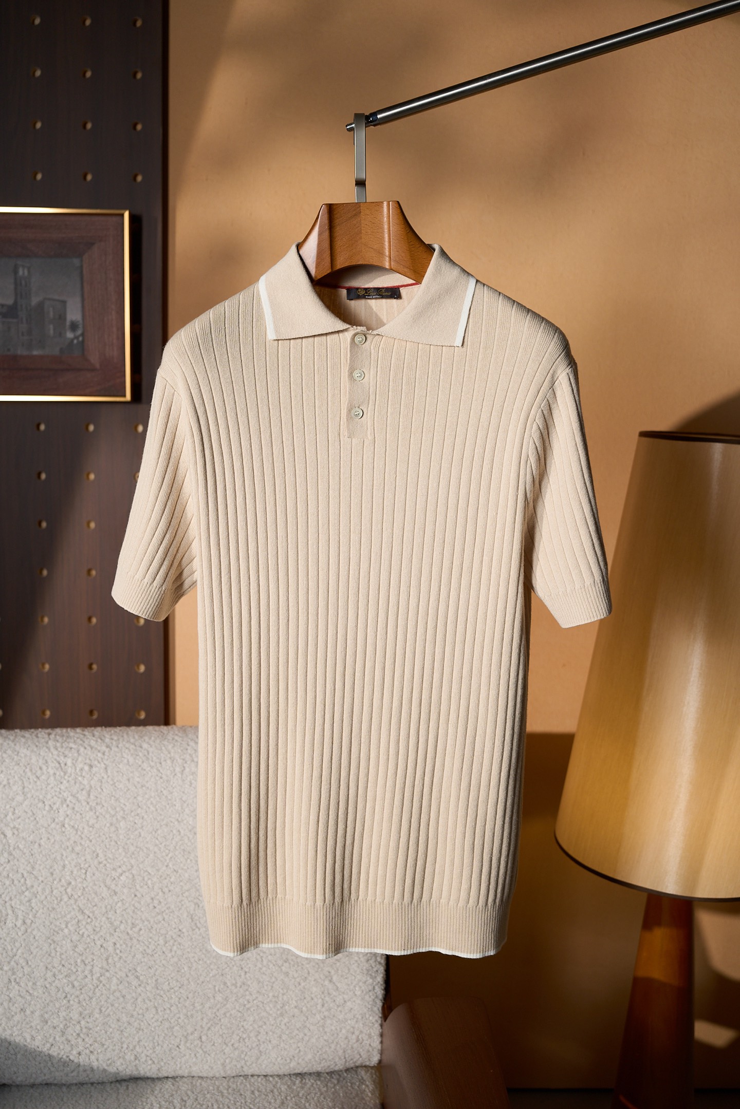 New#🟥Loro piana 意大利 罗纹工艺镌刻的优雅时尚Polo衫，优质的材质是时尚的基石。这款P