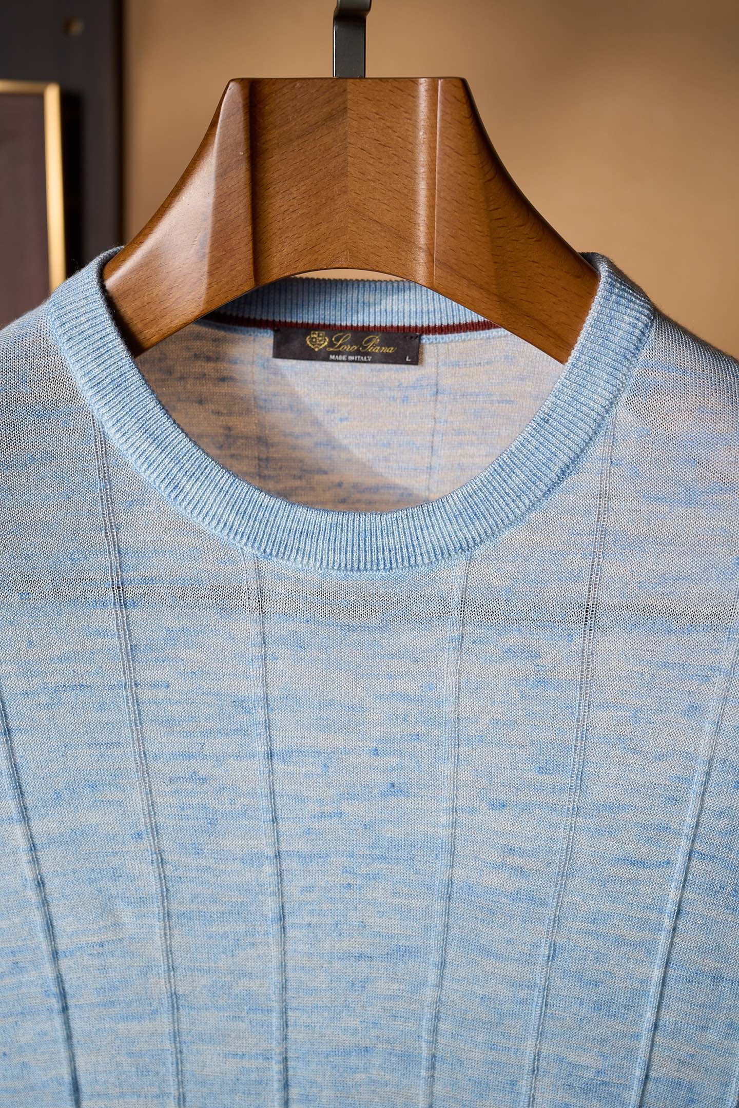 New#🟥Loro piana 老钱风！针织衫系列！进口机器精织桑蚕丝短袖衫。还在为夏日找不到兼具质感与