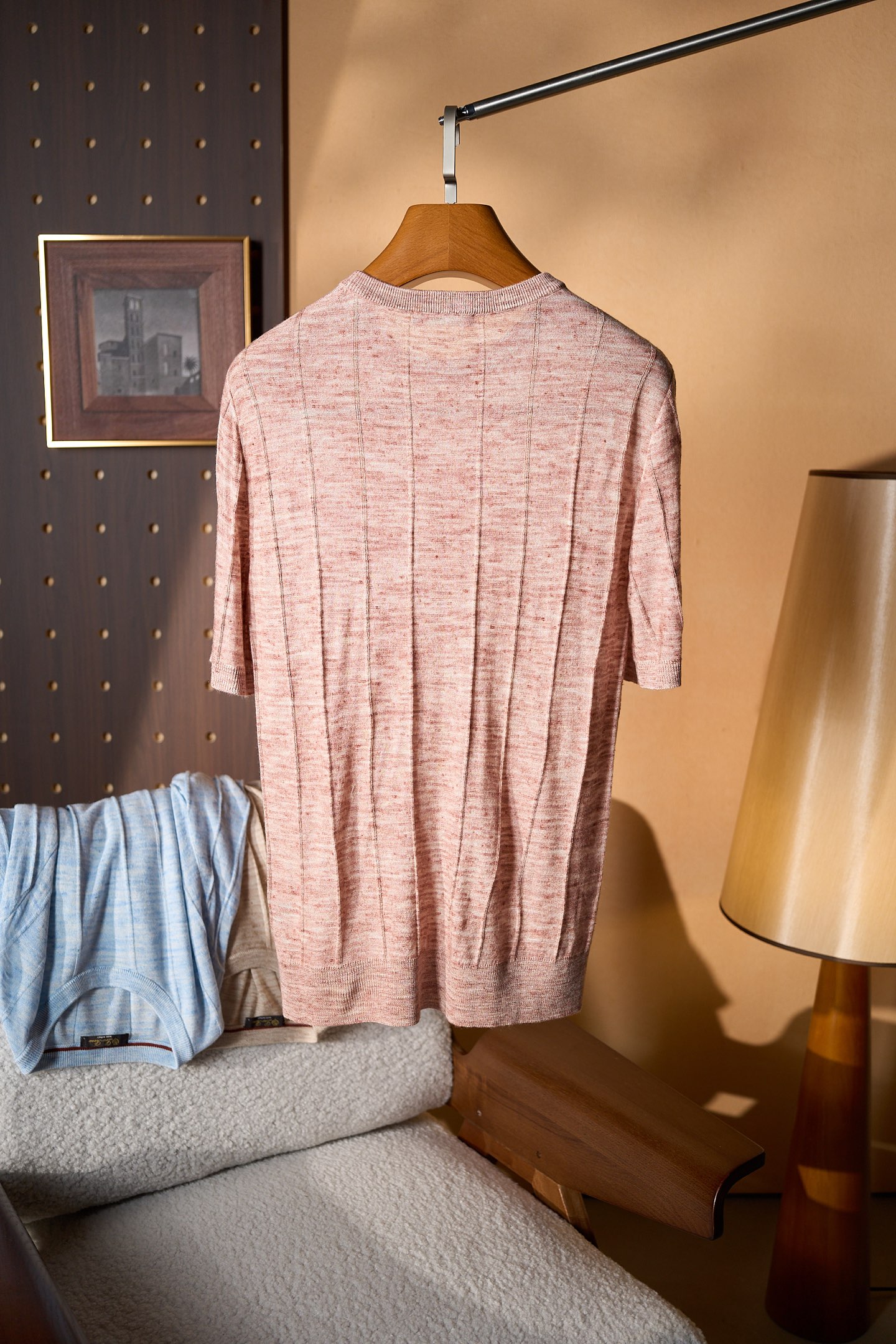 New#🟥Loro piana 老钱风！针织衫系列！进口机器精织桑蚕丝短袖衫。还在为夏日找不到兼具质感与